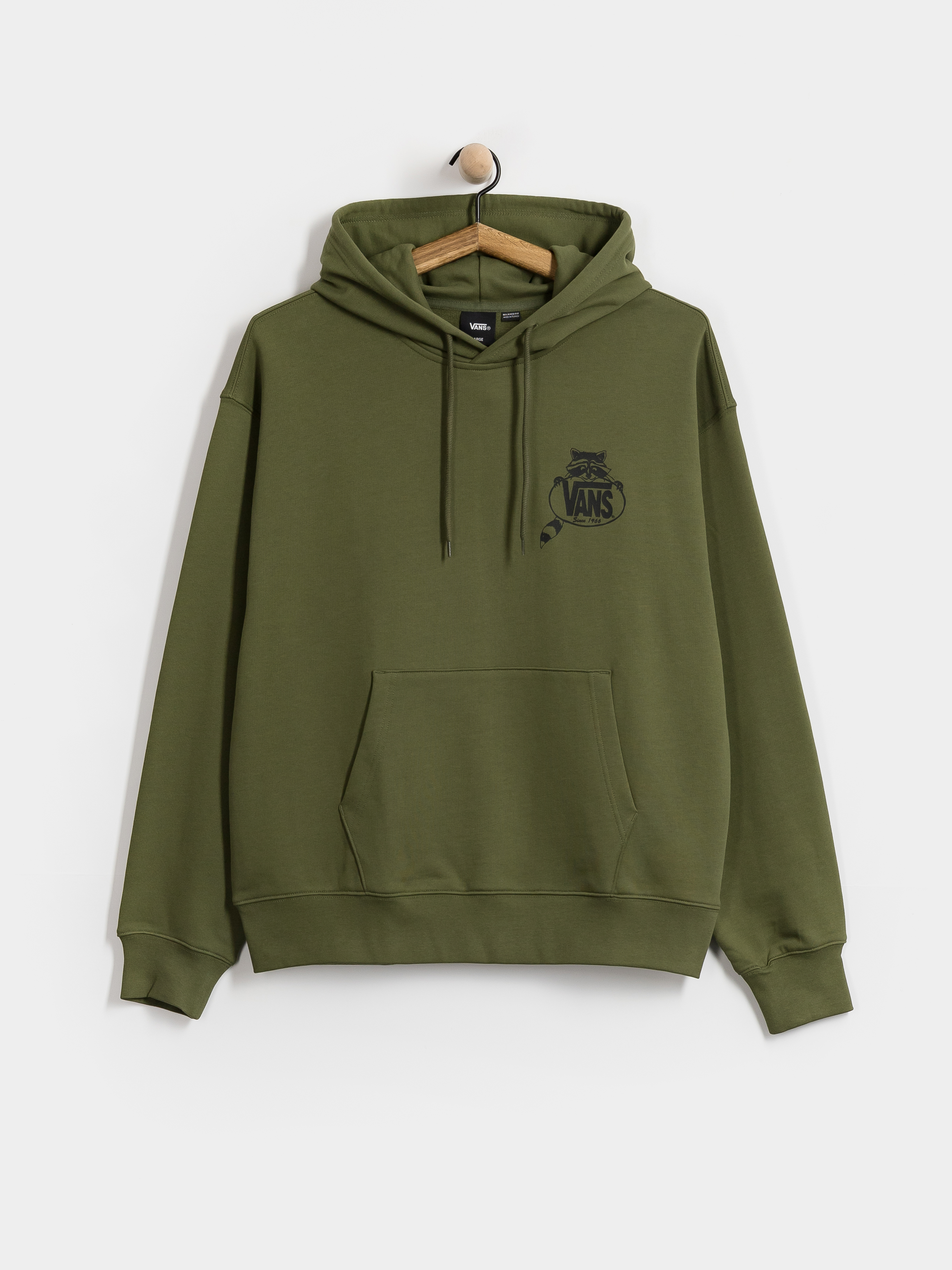 Mikina s kapucňou Vans Trashy HD (green balsam)