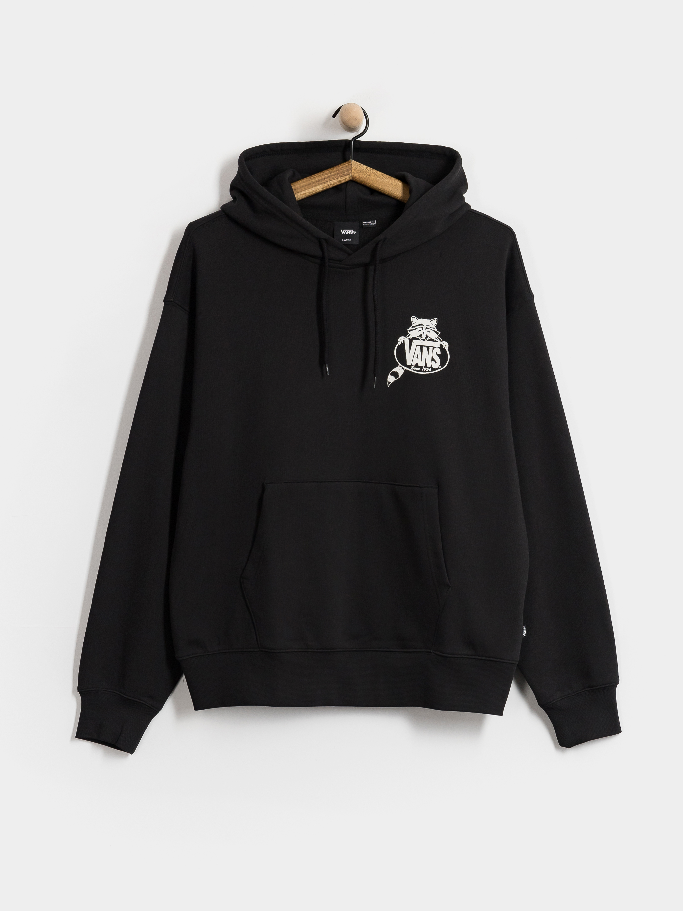 Mikina s kapucňou Vans Trashy HD (black)