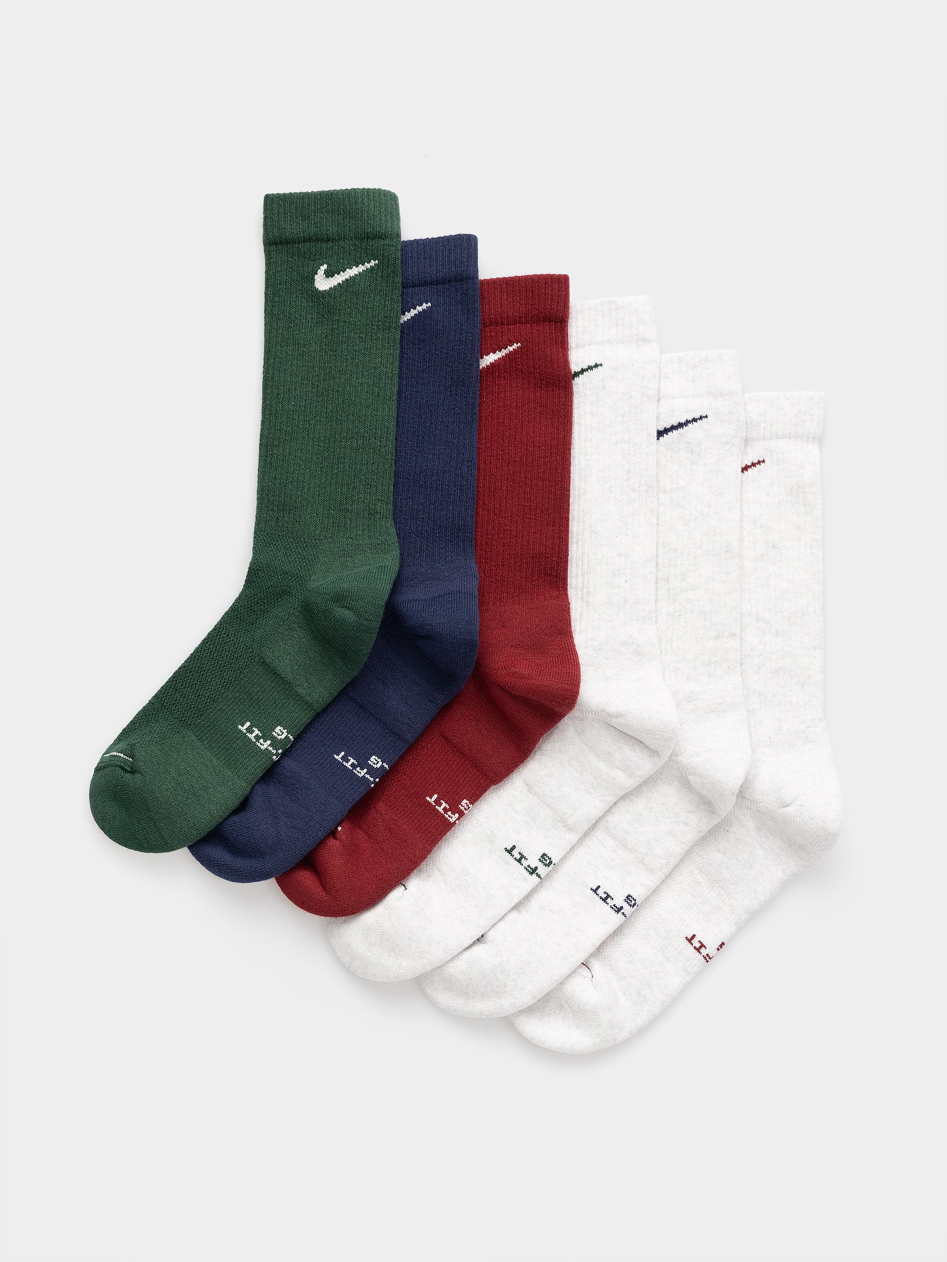 Ponožky Nike SB Everyday Elevated Crew 6p