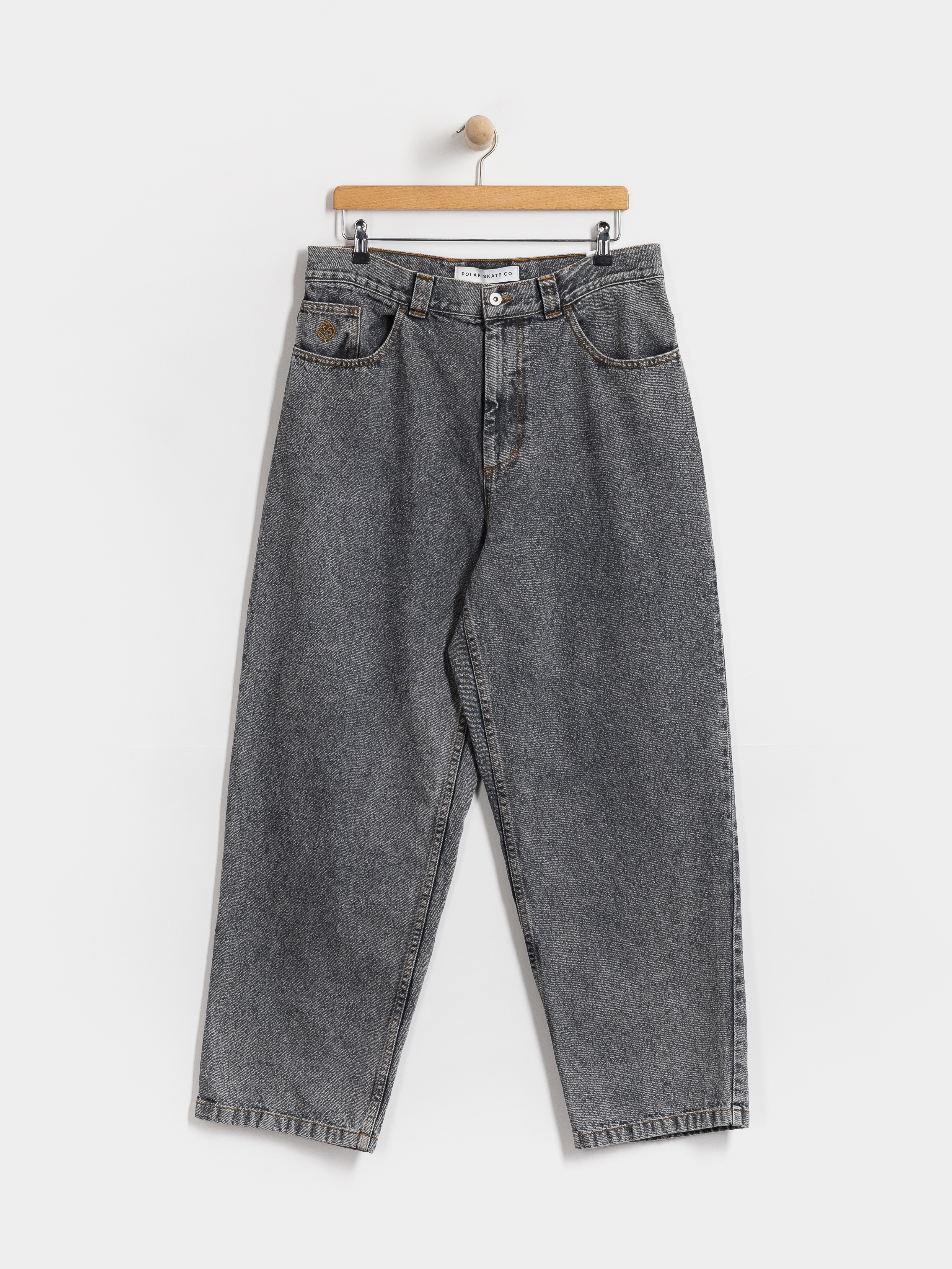 Nohavice Polar Skate Big Boy (washed graphite)