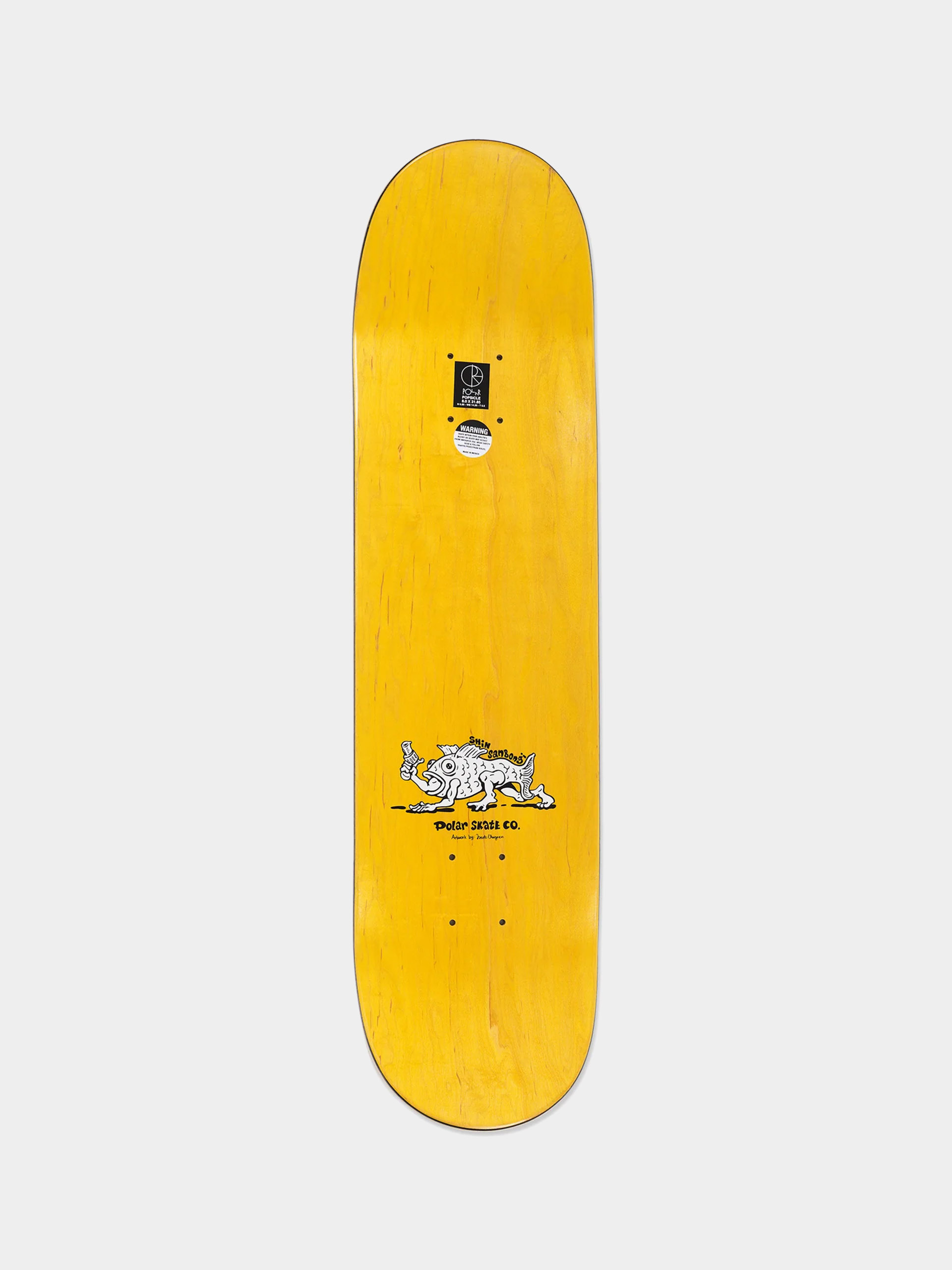 Doska Polar Skate Shin Sanbongi Bongi Boy (yellow)