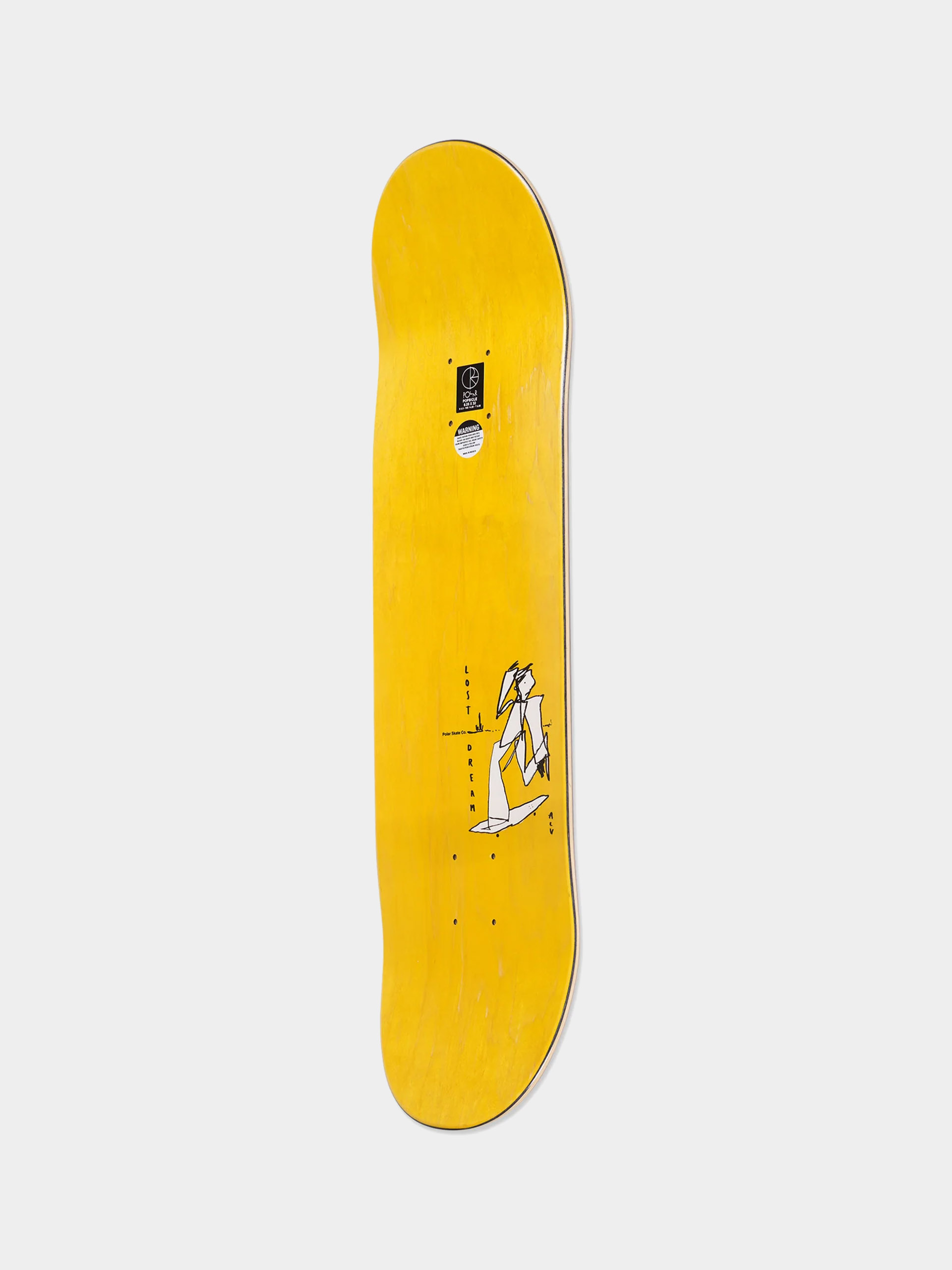 Doska Polar Skate Team Alv Soul Portrait (grey)