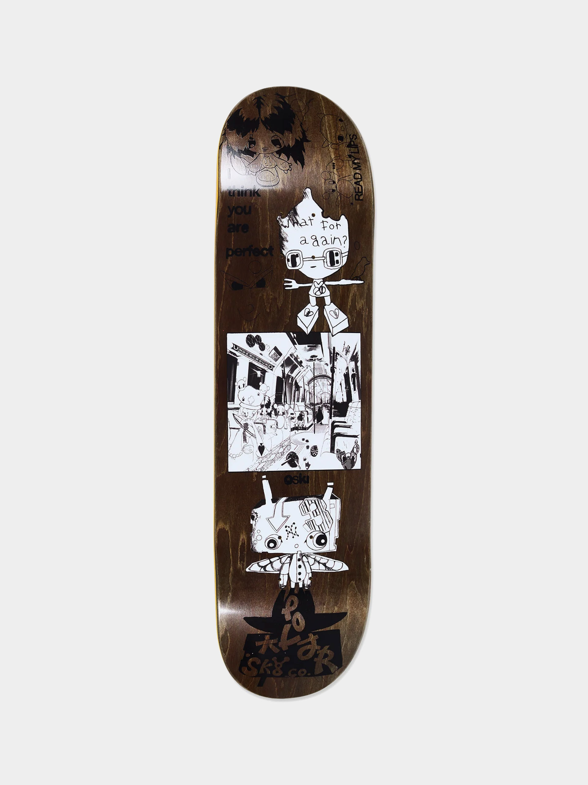Doska Polar Skate Oski I Think You Perfect SHORT (brown)