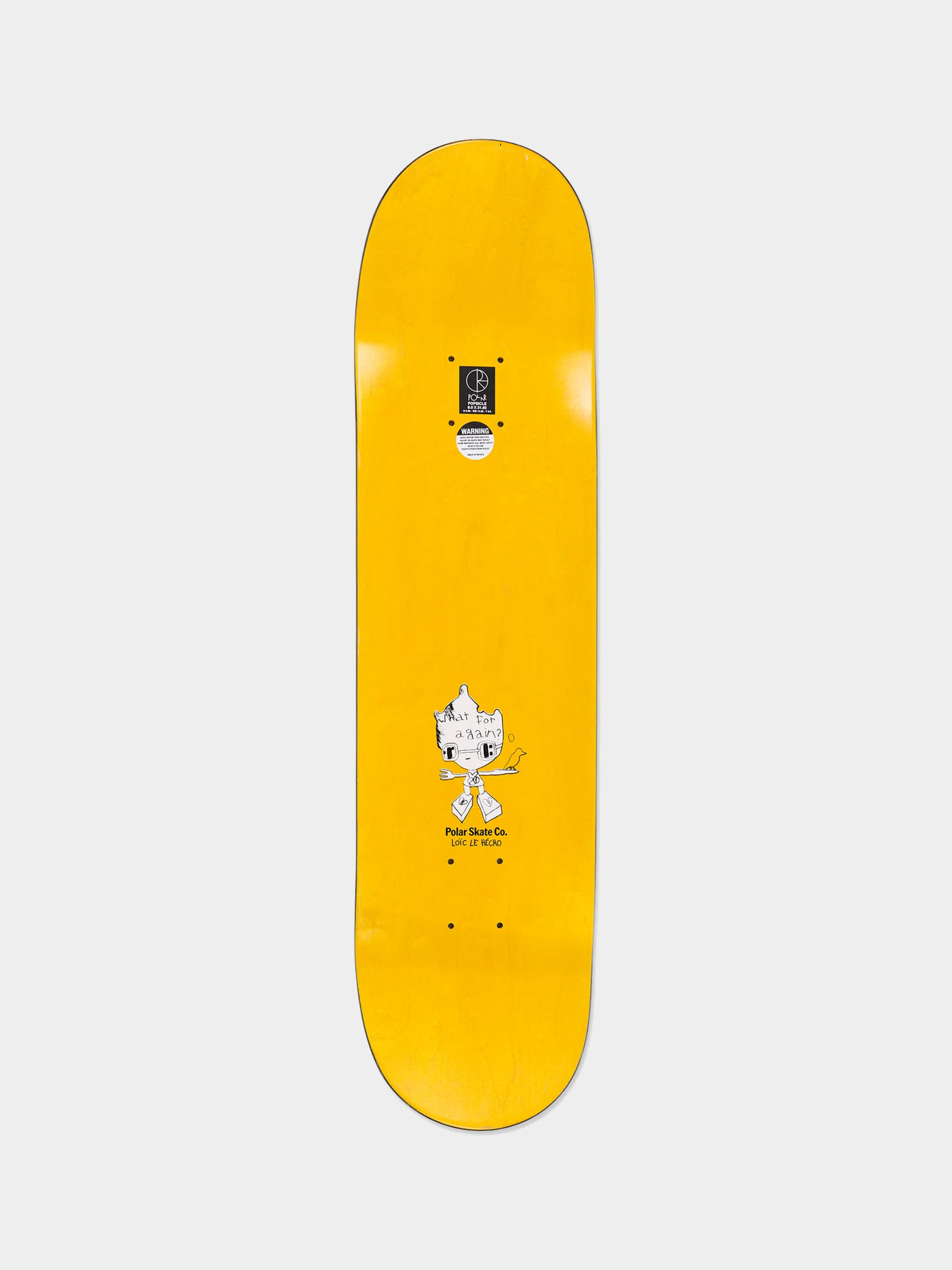 Doska Polar Skate Oski I Think You Perfect (yellow)