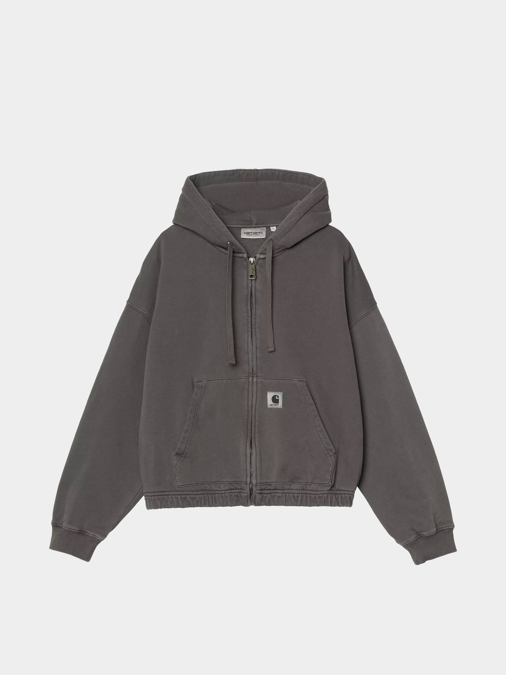 Mikina s kapucňou Carhartt WIP Hoggard ZHD Wmn (black)