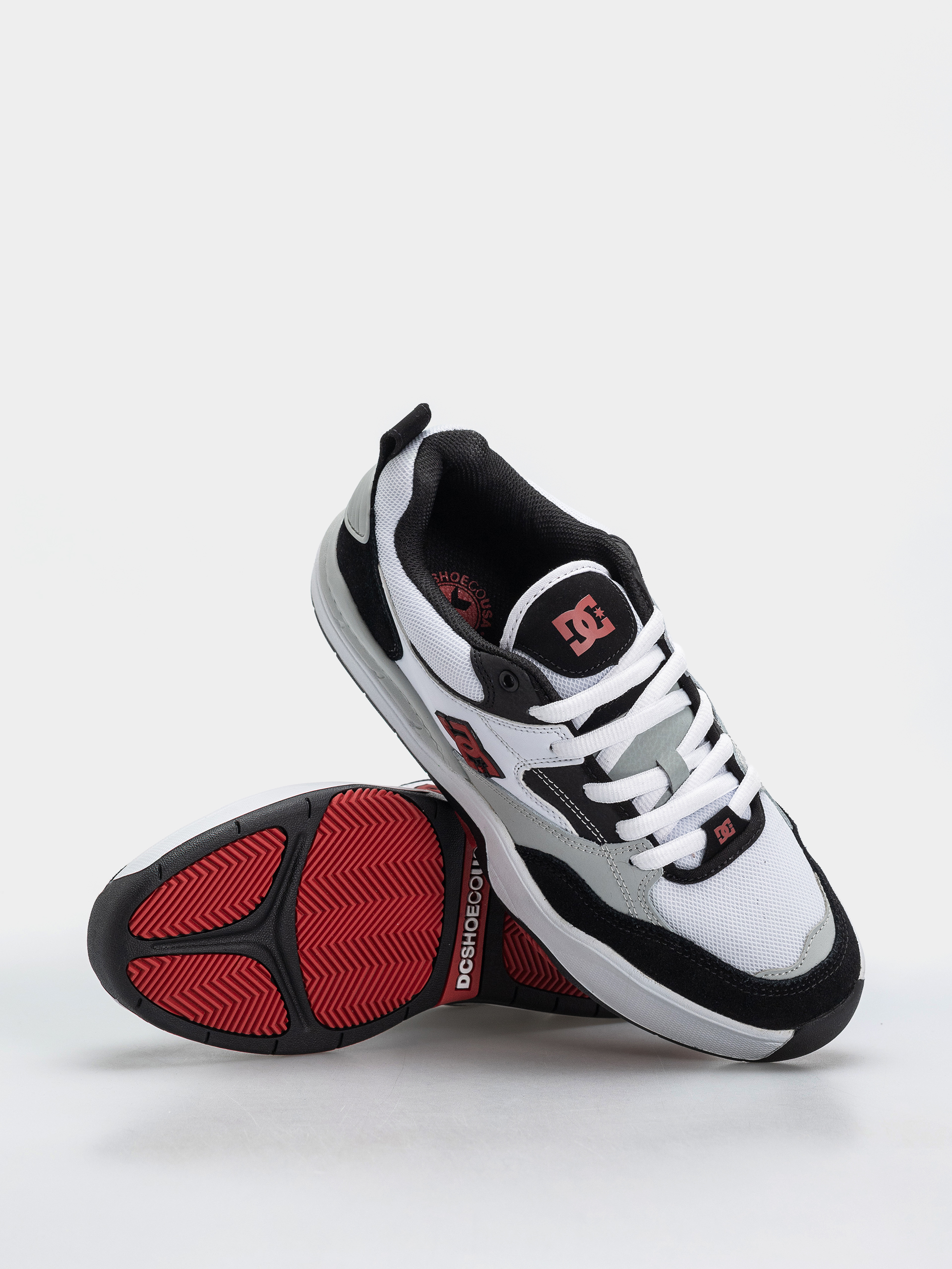 Topánky DC Ascend (black/white/red)