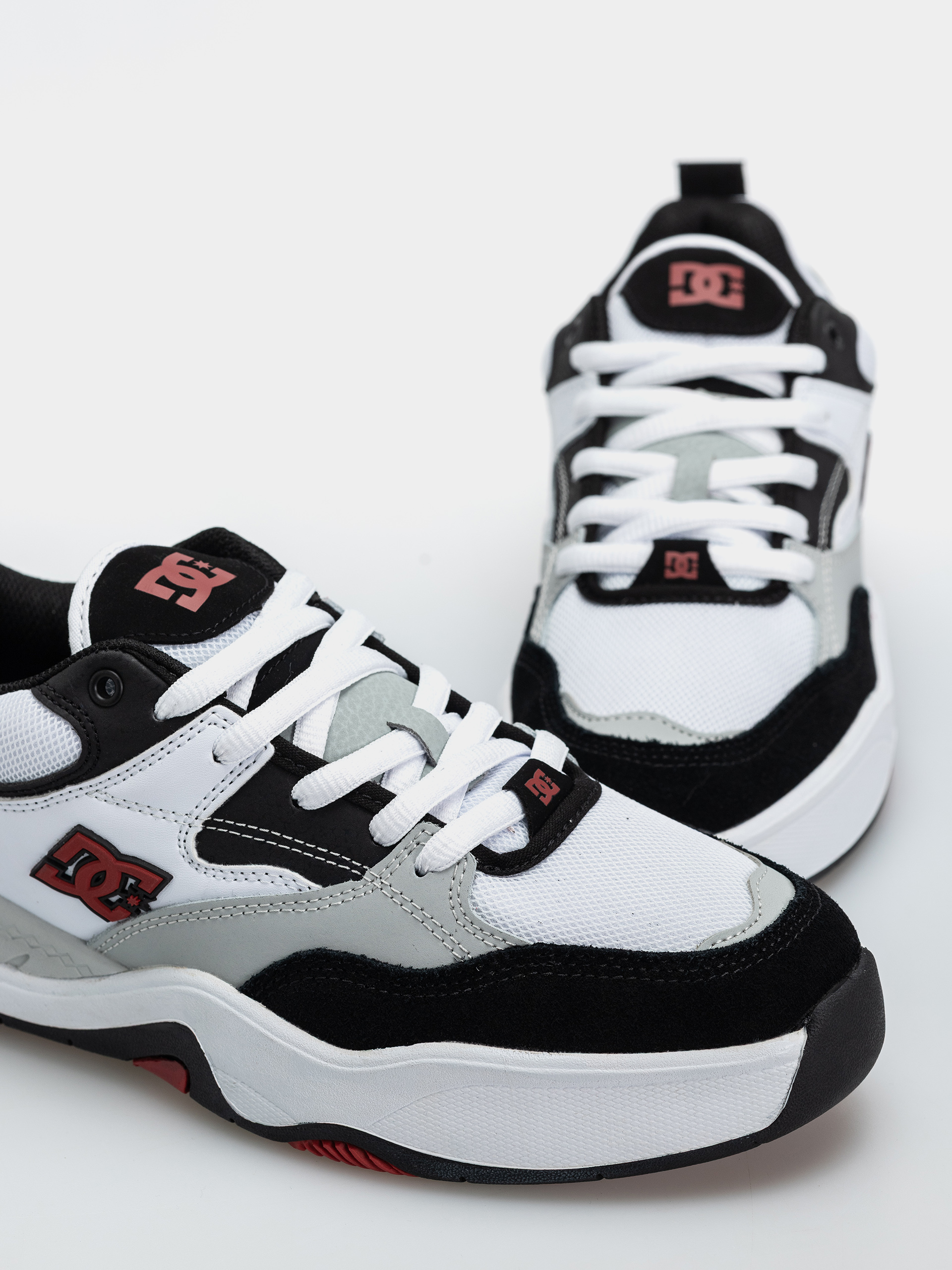 Topánky DC Ascend (black/white/red)