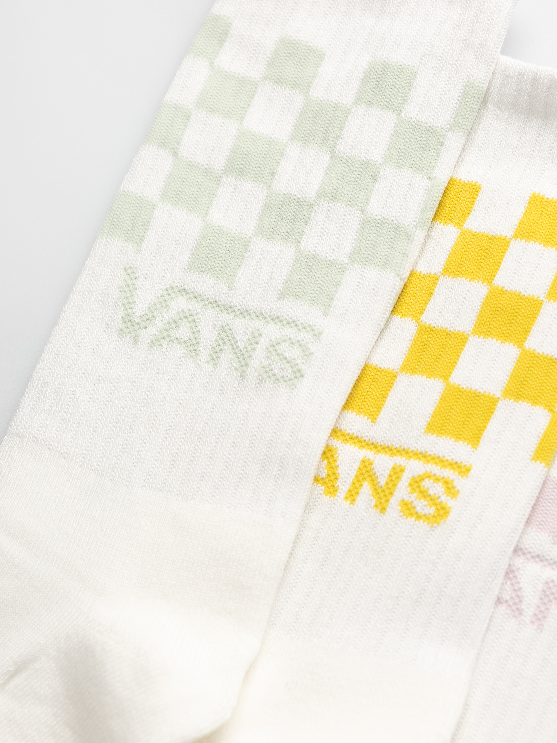 Ponožky Vans Classic Check Crew (dusty gold)