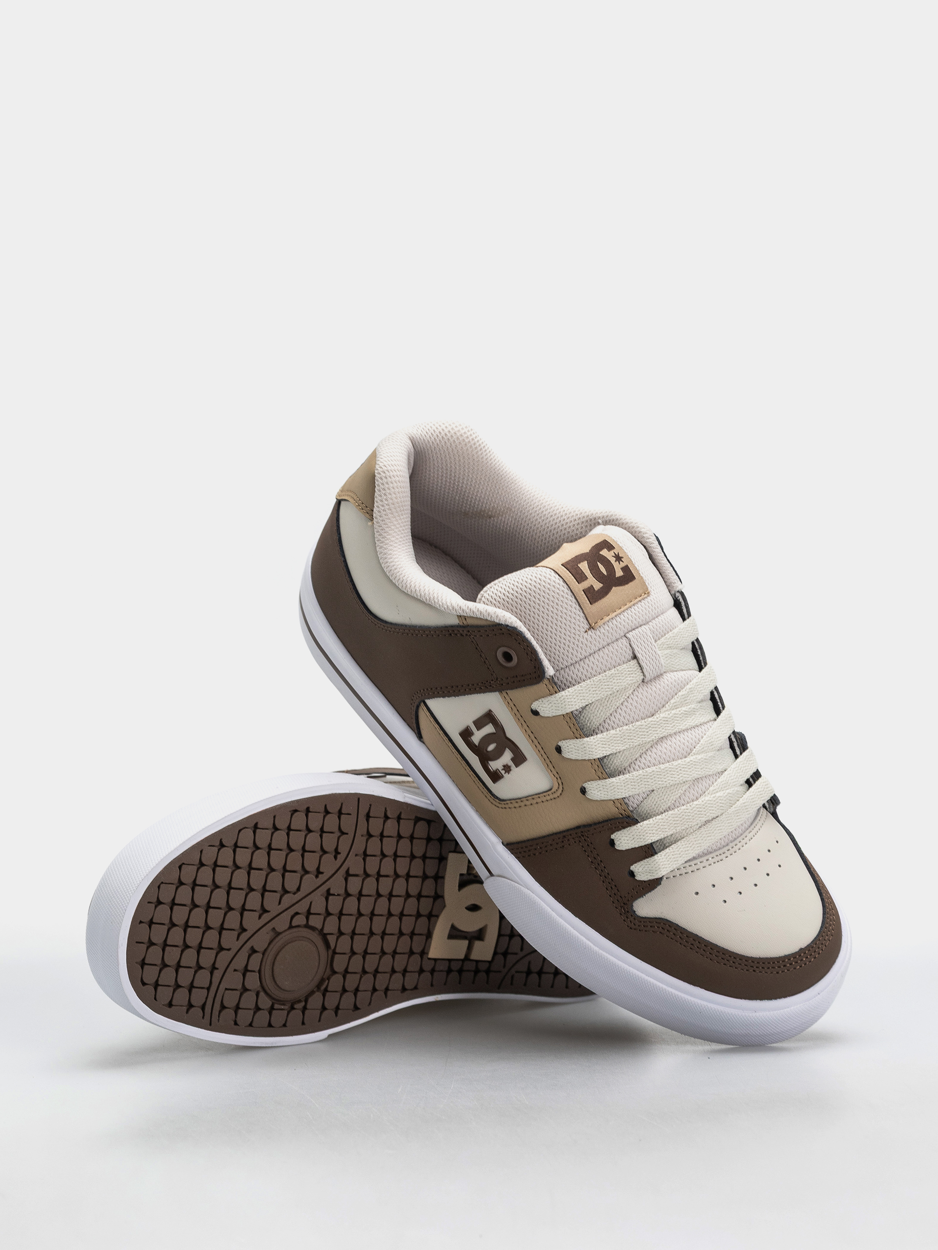 Topánky DC Pure (brown/tan/offwhite)