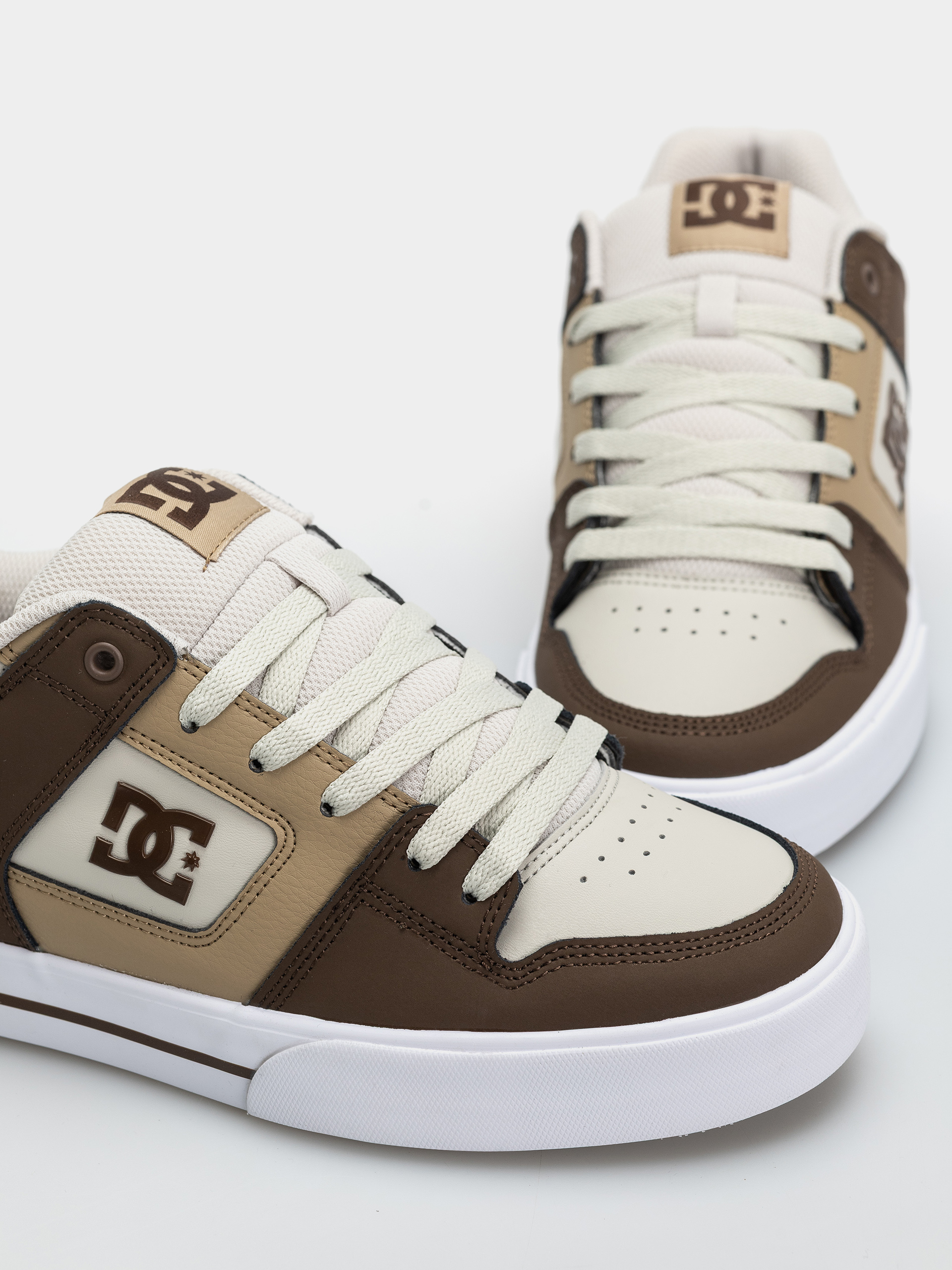 Topánky DC Pure (brown/tan/offwhite)