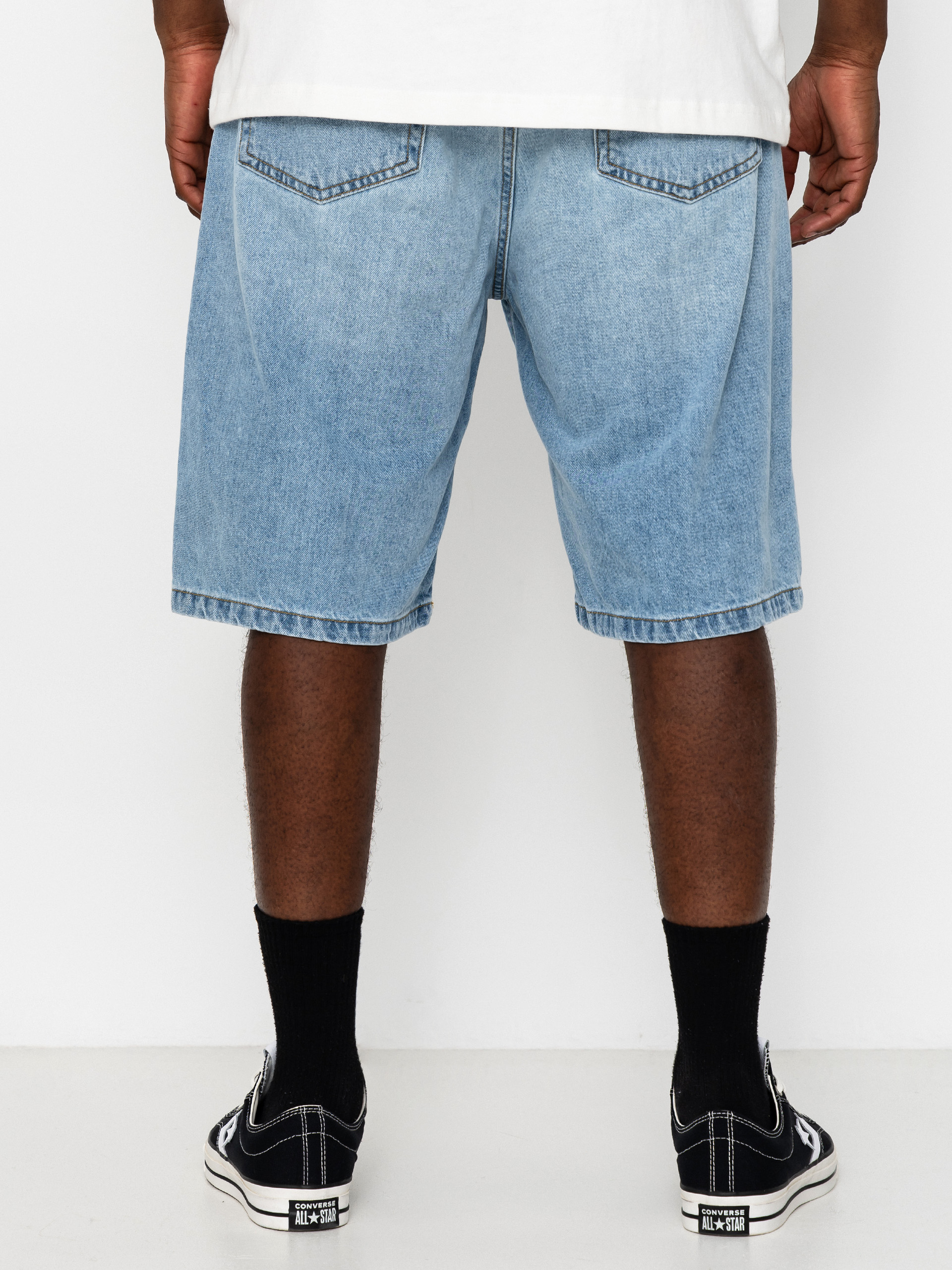Kraťasy Carhartt WIP Landon (blue heavy worn bleached)