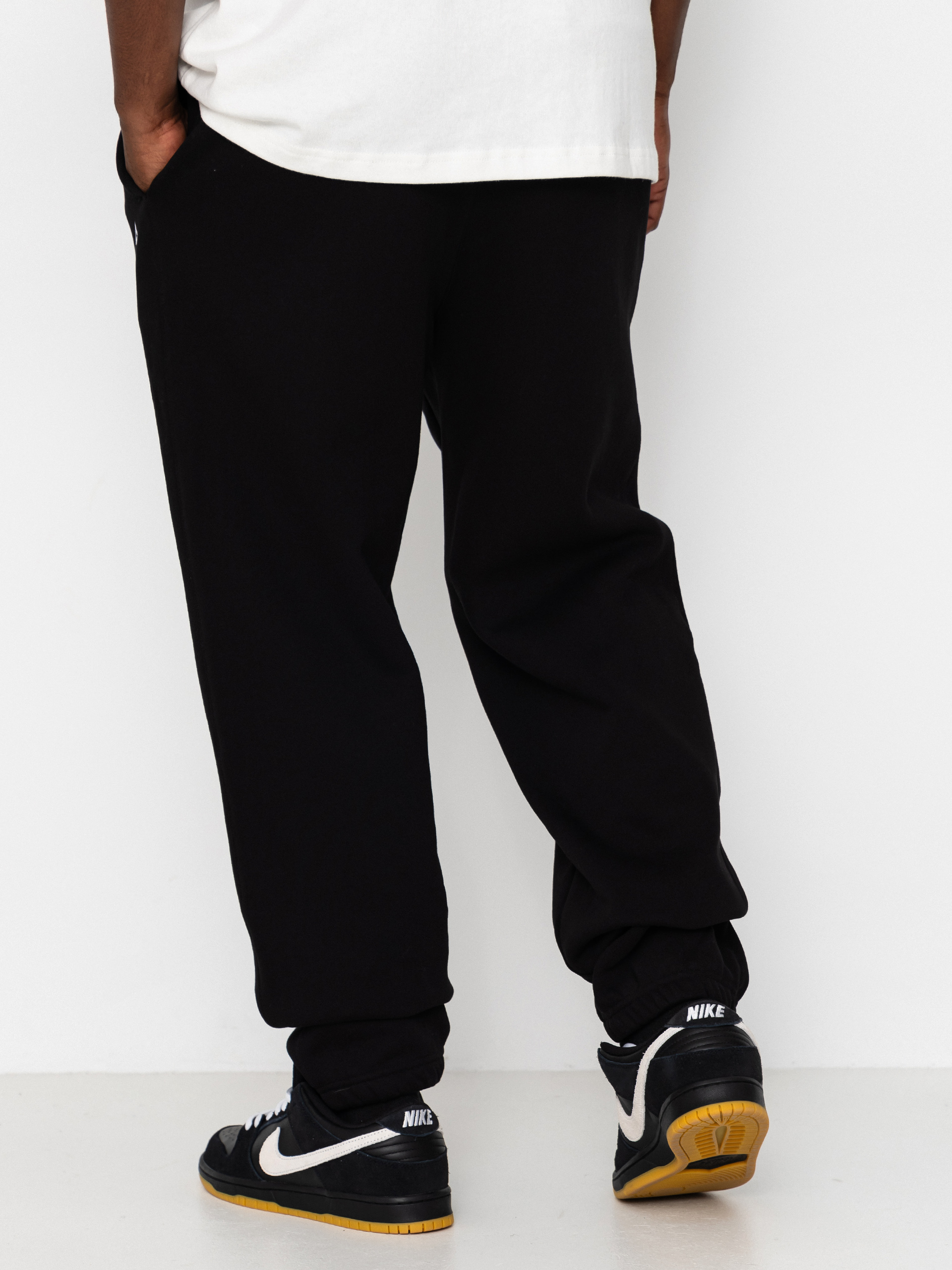 Nohavice Volcom Single Stone Fleece (black)