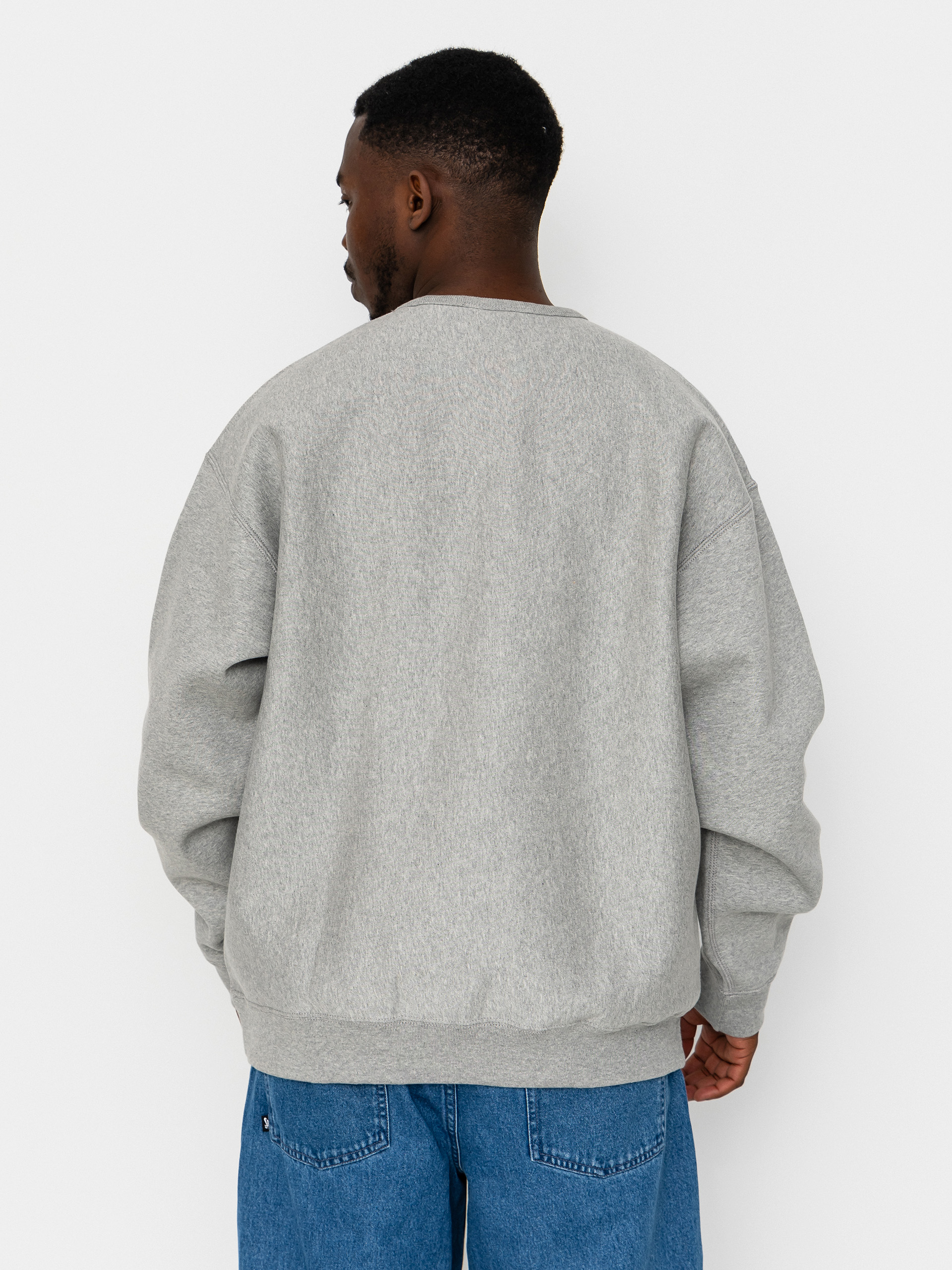 Mikina Nike SB Solo Swoosh (dk grey heather/white)