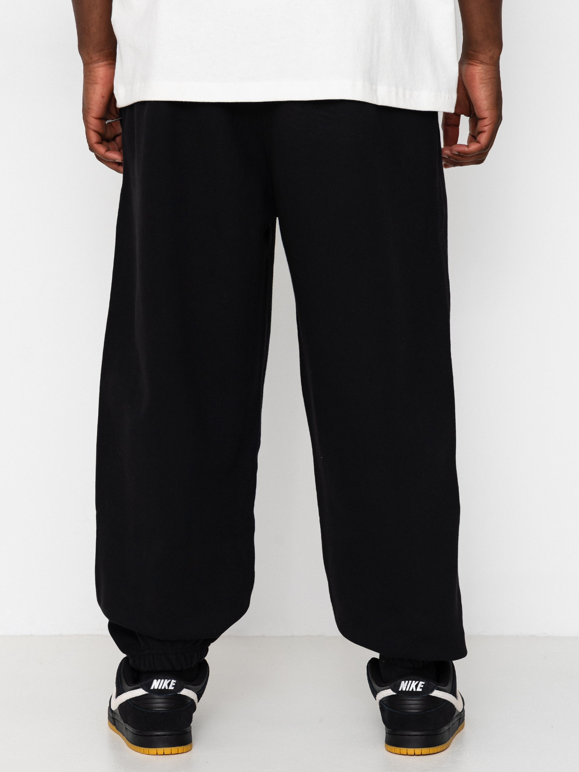 Nohavice Nike SB Solo Swoosh (black/black/white)
