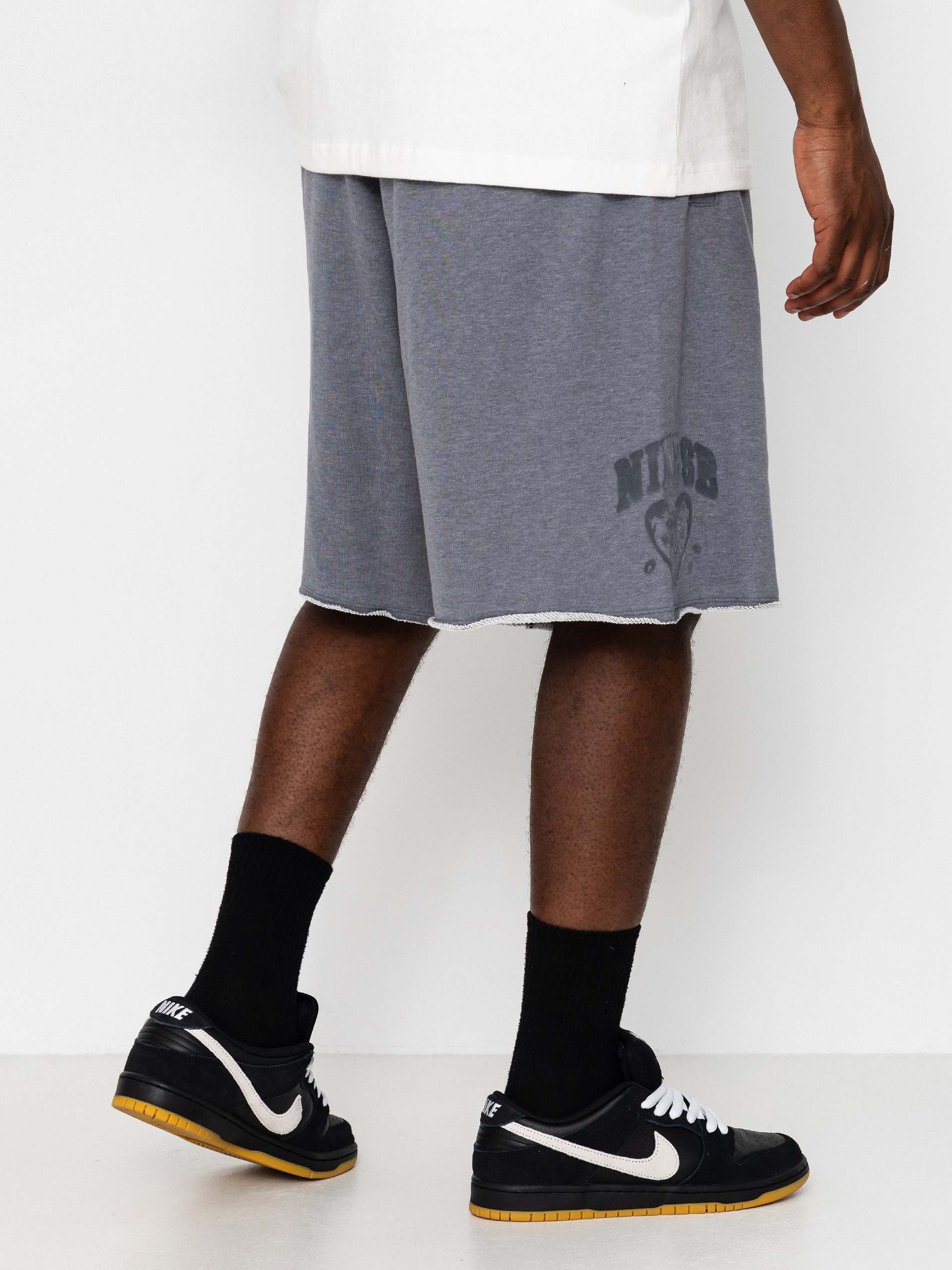 Kraťasy Nike SB Gfx Flc (cool grey/htr/white)