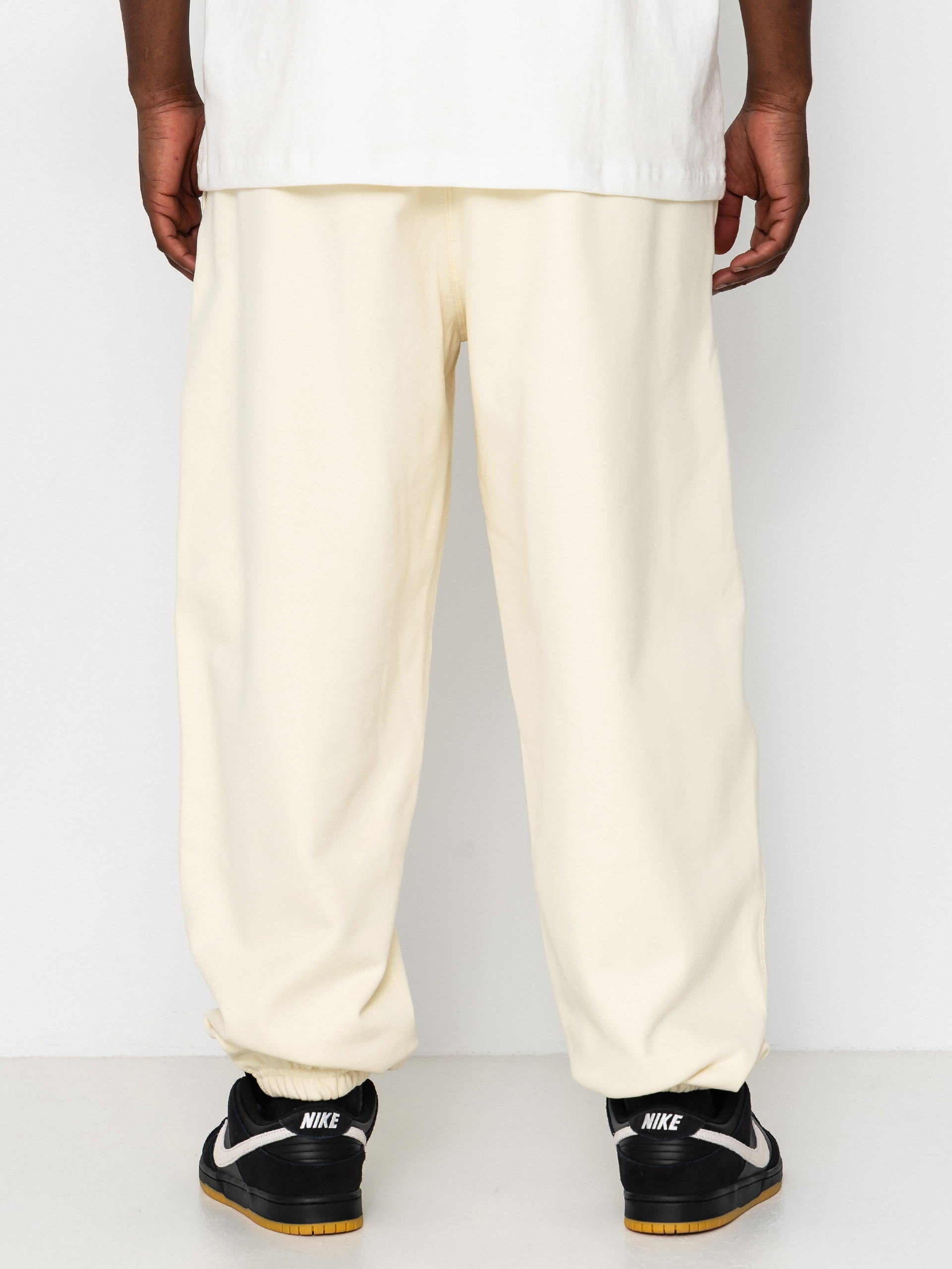 Nohavice Nike SB Solo Swoosh (coconut milk/white)