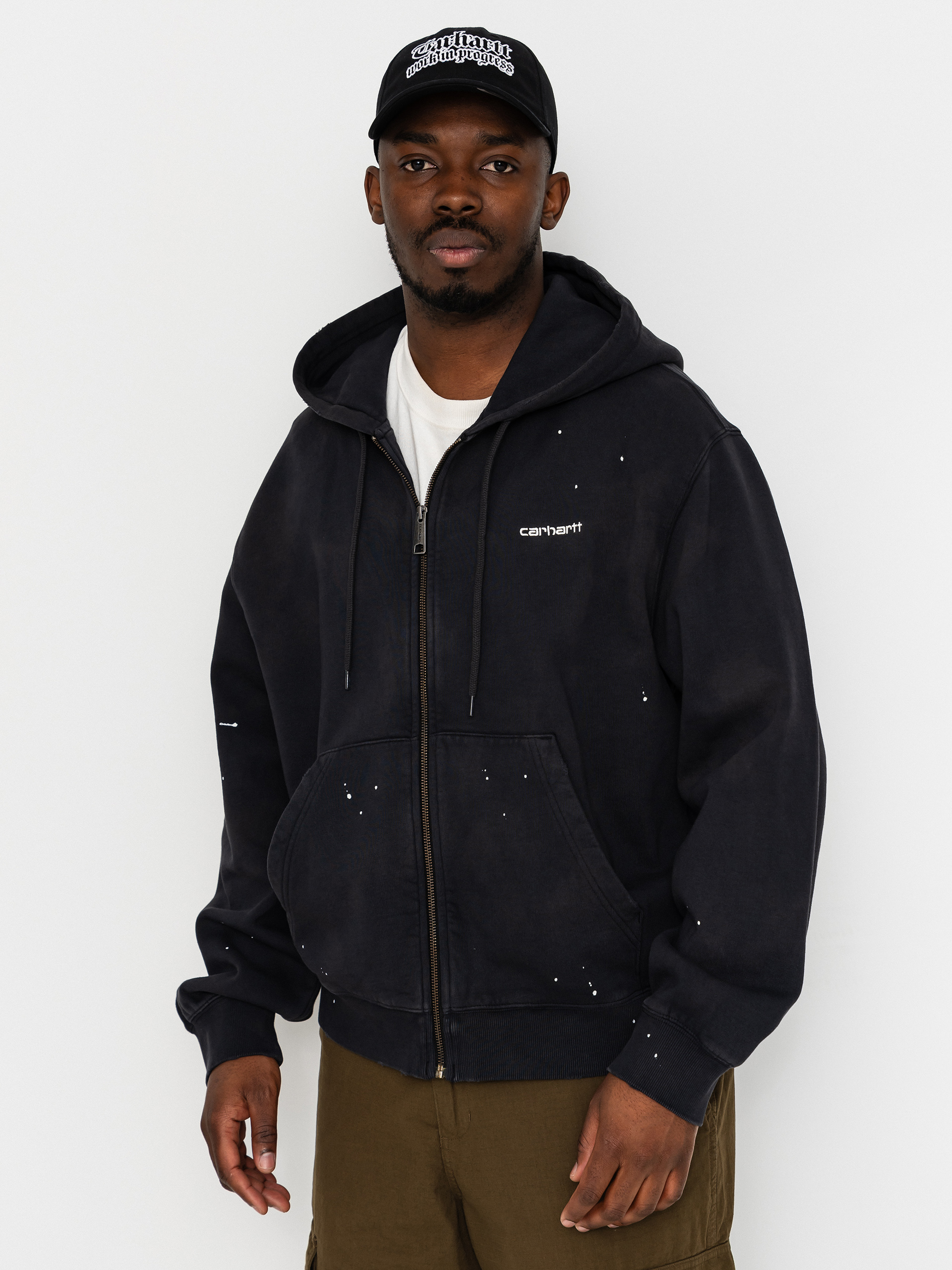 Mikina s kapucňou Carhartt WIP Painter ZHD (black)