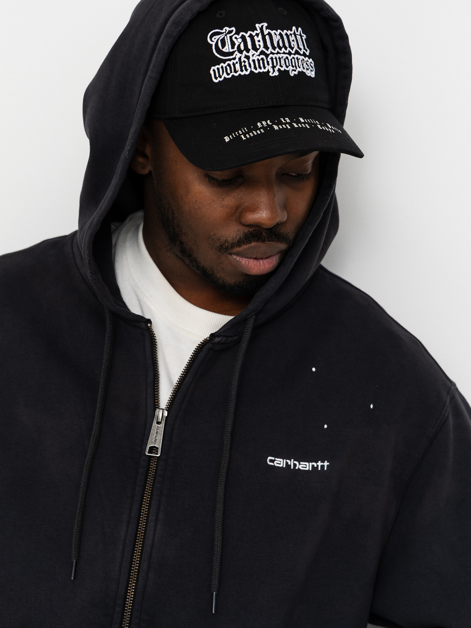Mikina s kapucňou Carhartt WIP Painter ZHD (black)