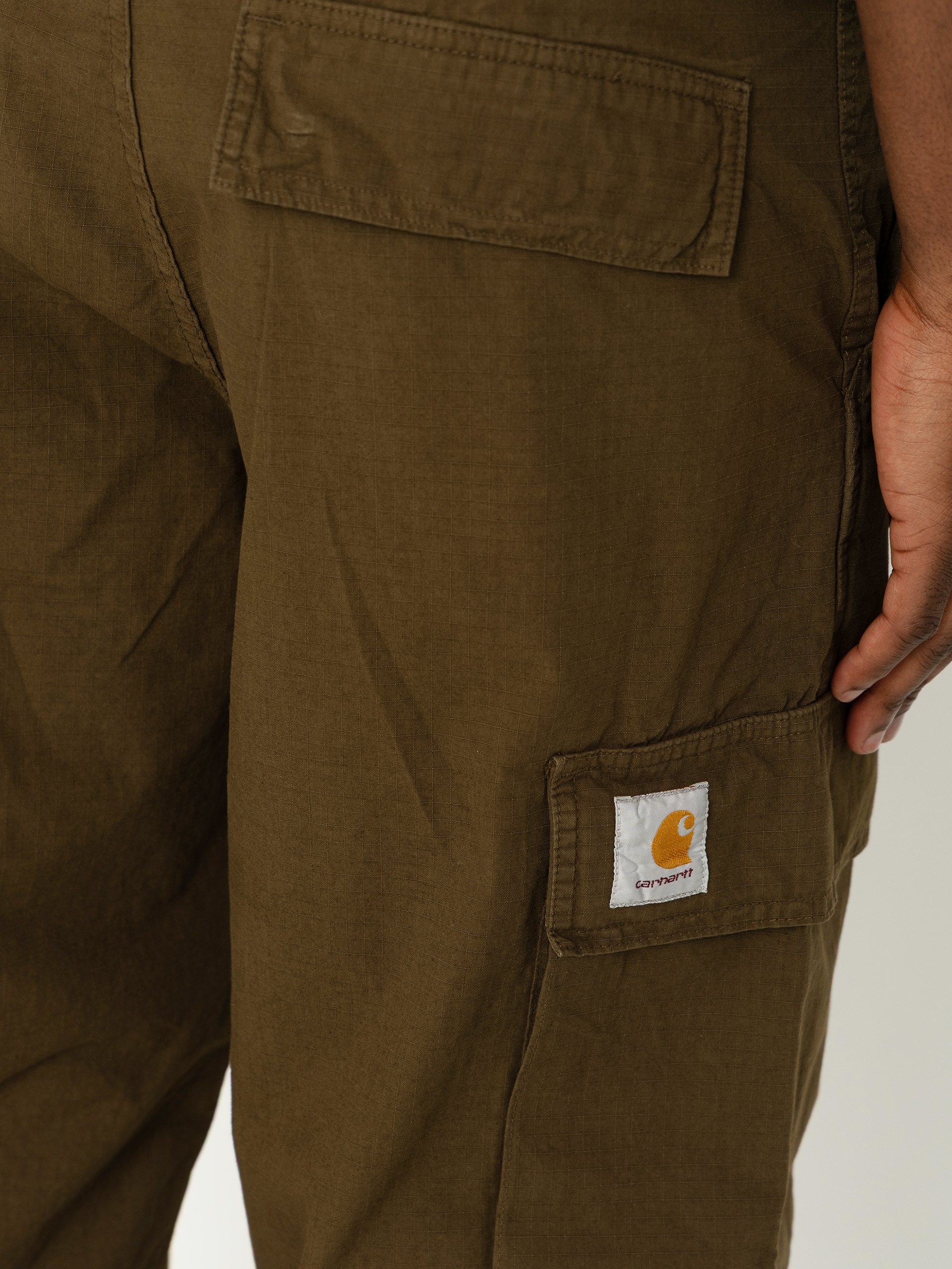 Nohavice Carhartt WIP Kade Cargo (dark beech)