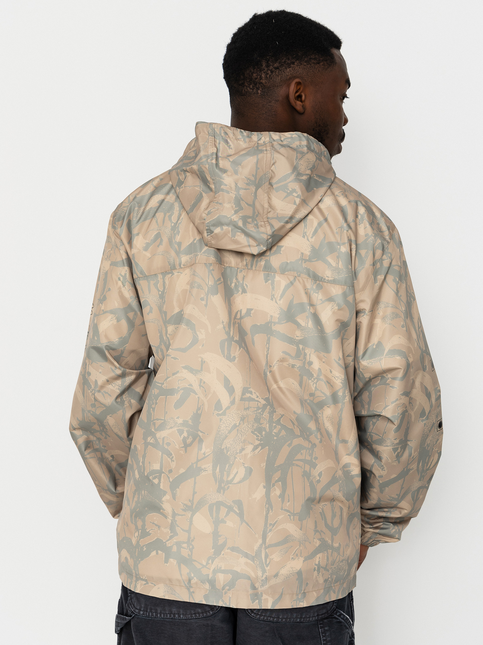 Bunda Salty Crew Surface Windbreaker (light camo)