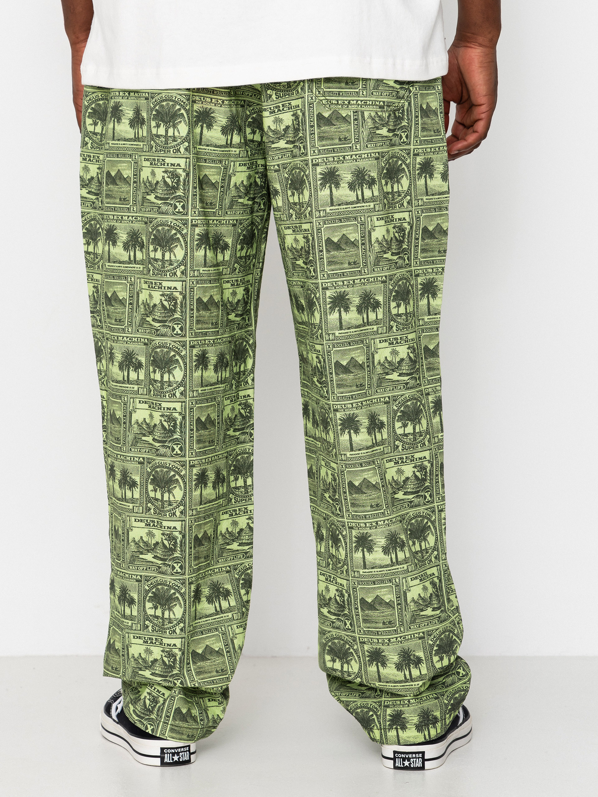Nohavice Deus Ex Machina Mail Man (green)