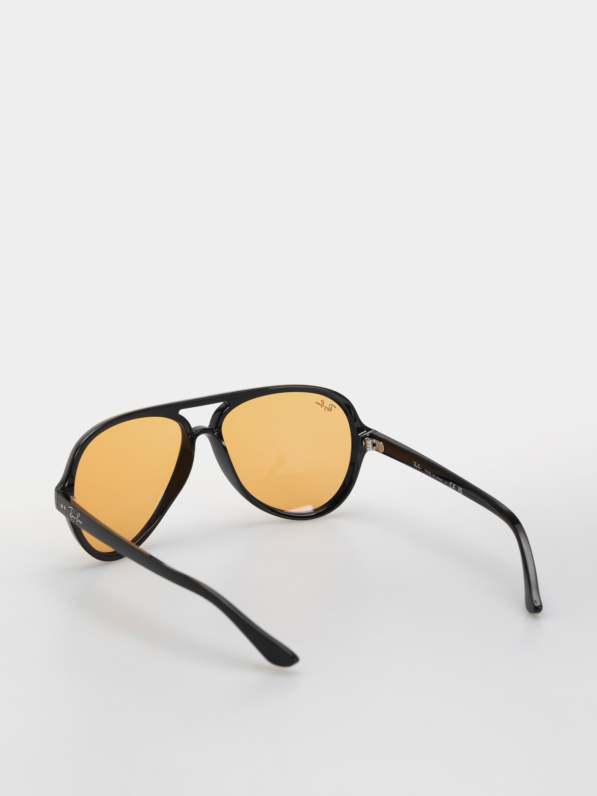 Slnečné okuliare Ray-Ban Cats 5000 Classic Summer Capsule (polerowany czarny/pomarańczowy)