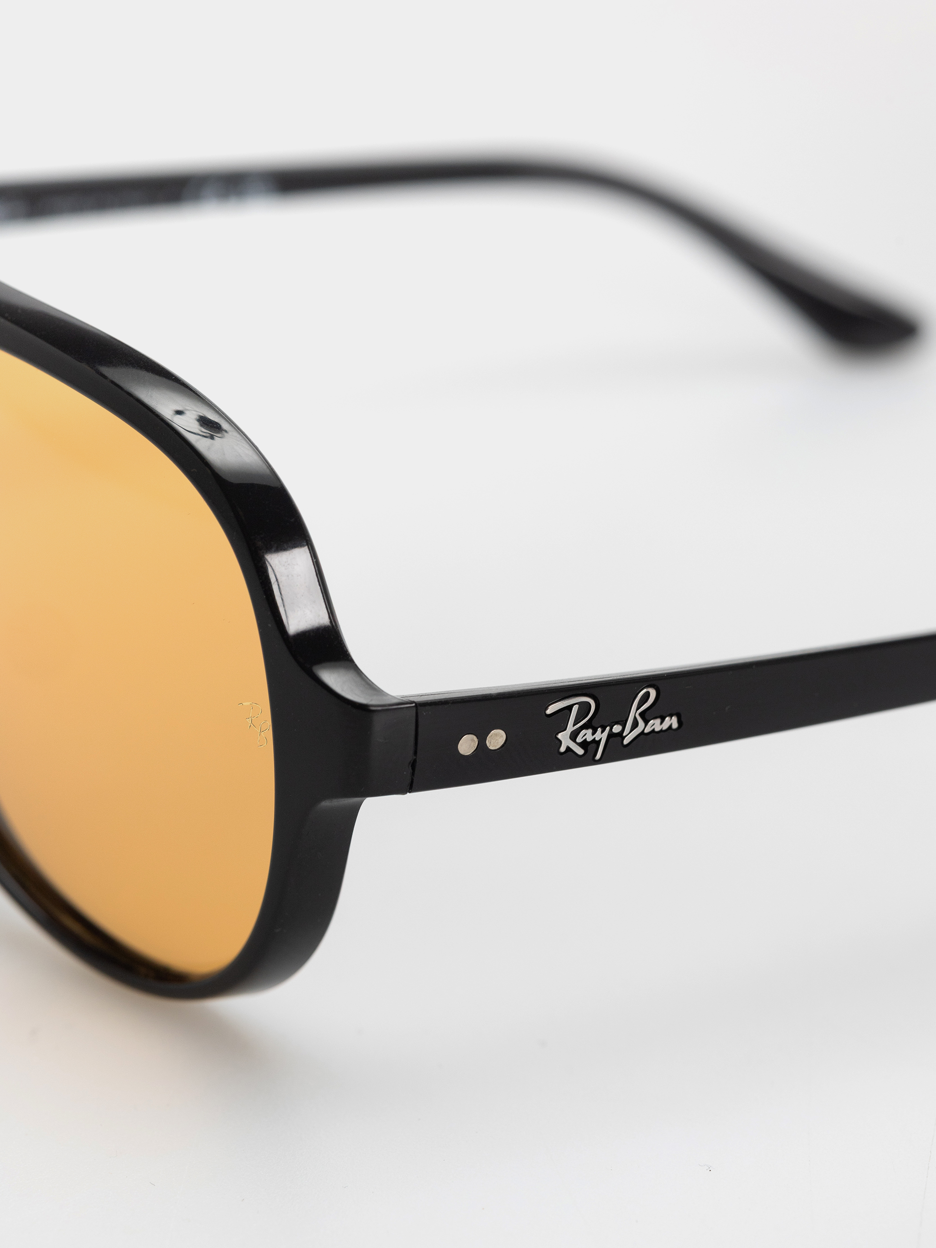 Slnečné okuliare Ray-Ban Cats 5000 Classic Summer Capsule (polerowany czarny/pomarańczowy)