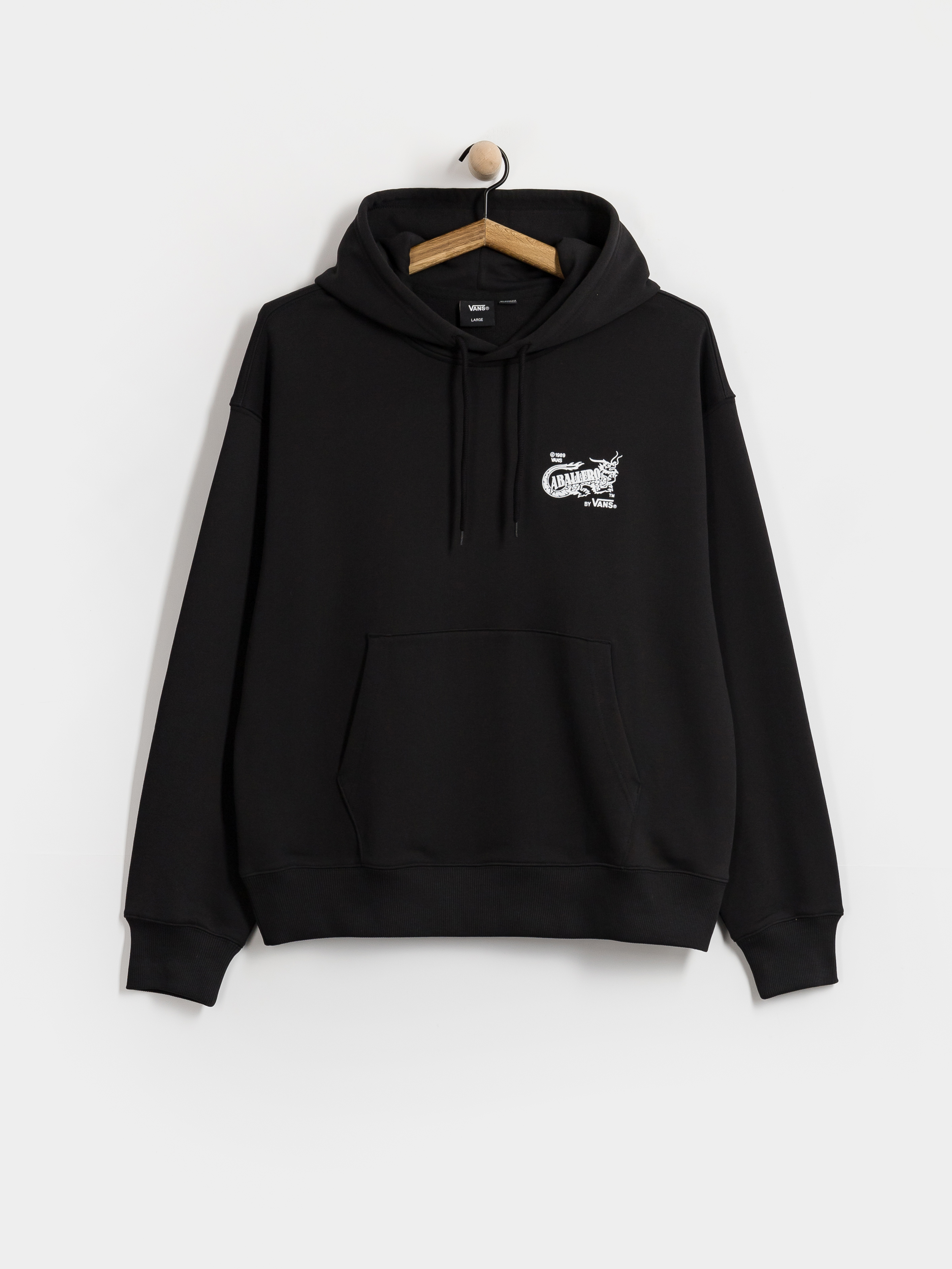 Mikina s kapucňou Vans Caballero HD (black)