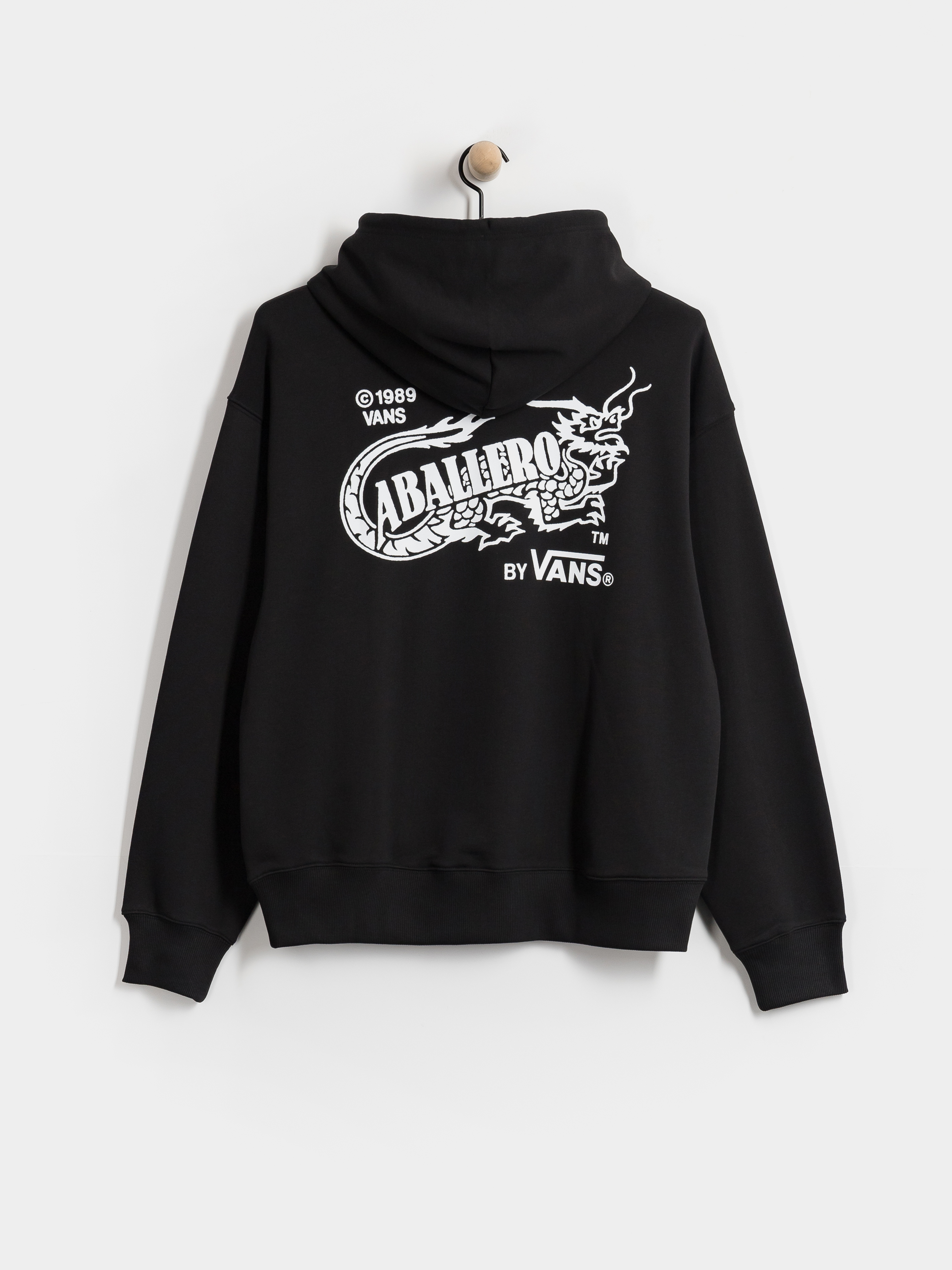 Mikina s kapucňou Vans Caballero HD (black)