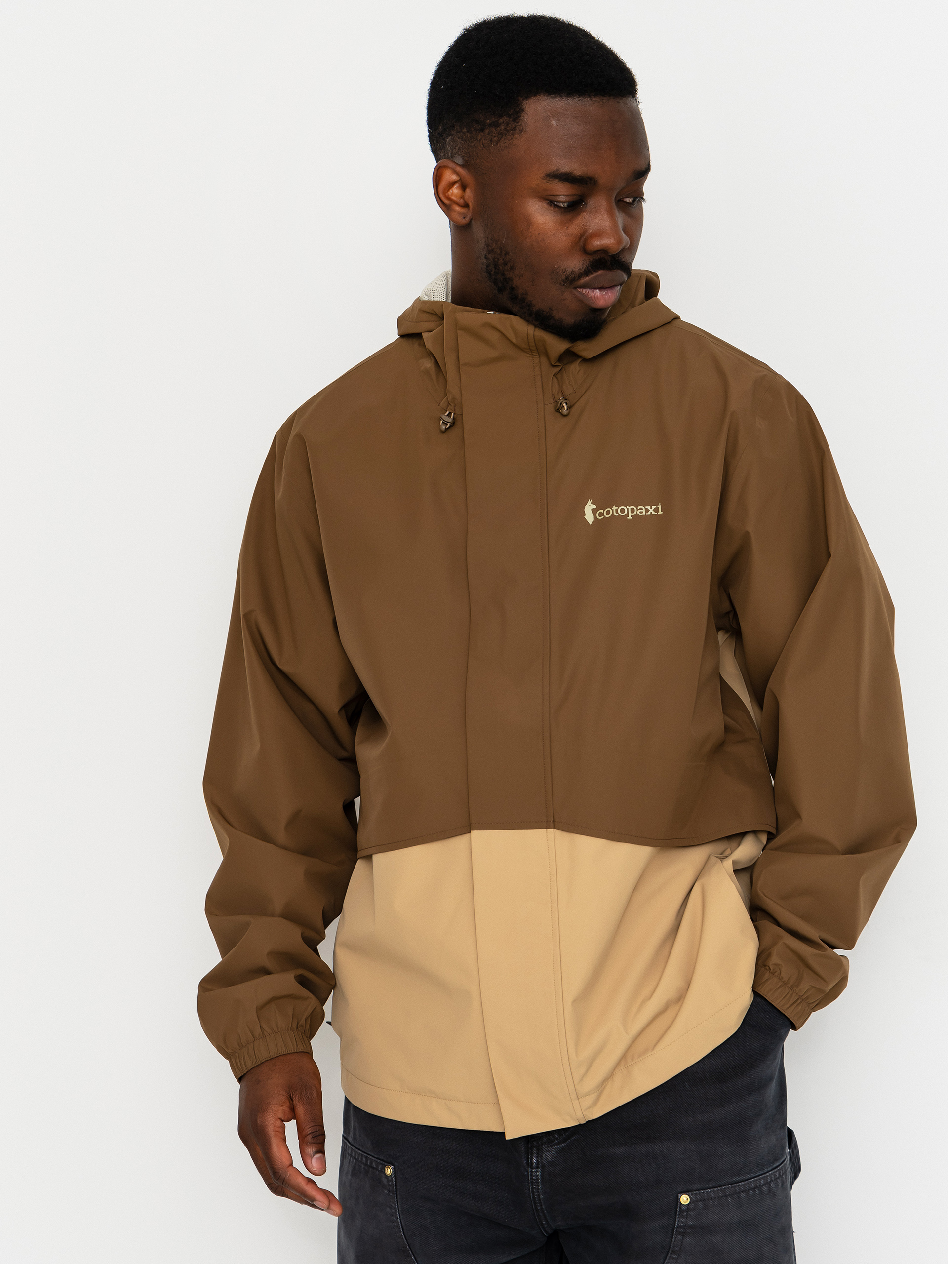 Bunda Cotopaxi Rayu Rain (dune and khaki)
