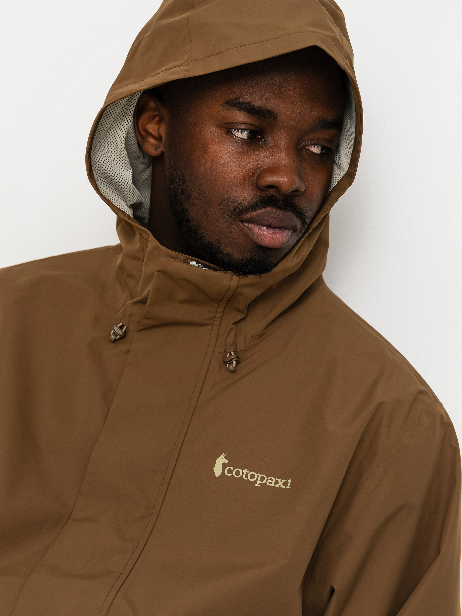 Bunda Cotopaxi Rayu Rain (dune and khaki)