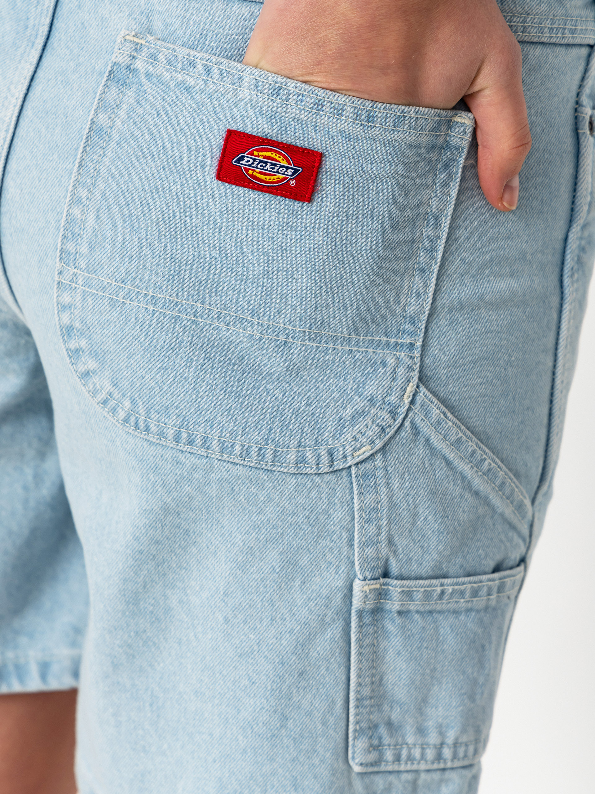 Kraťasy Dickies 993 7 Inch Carpenter Wmn (vintage aged blue)
