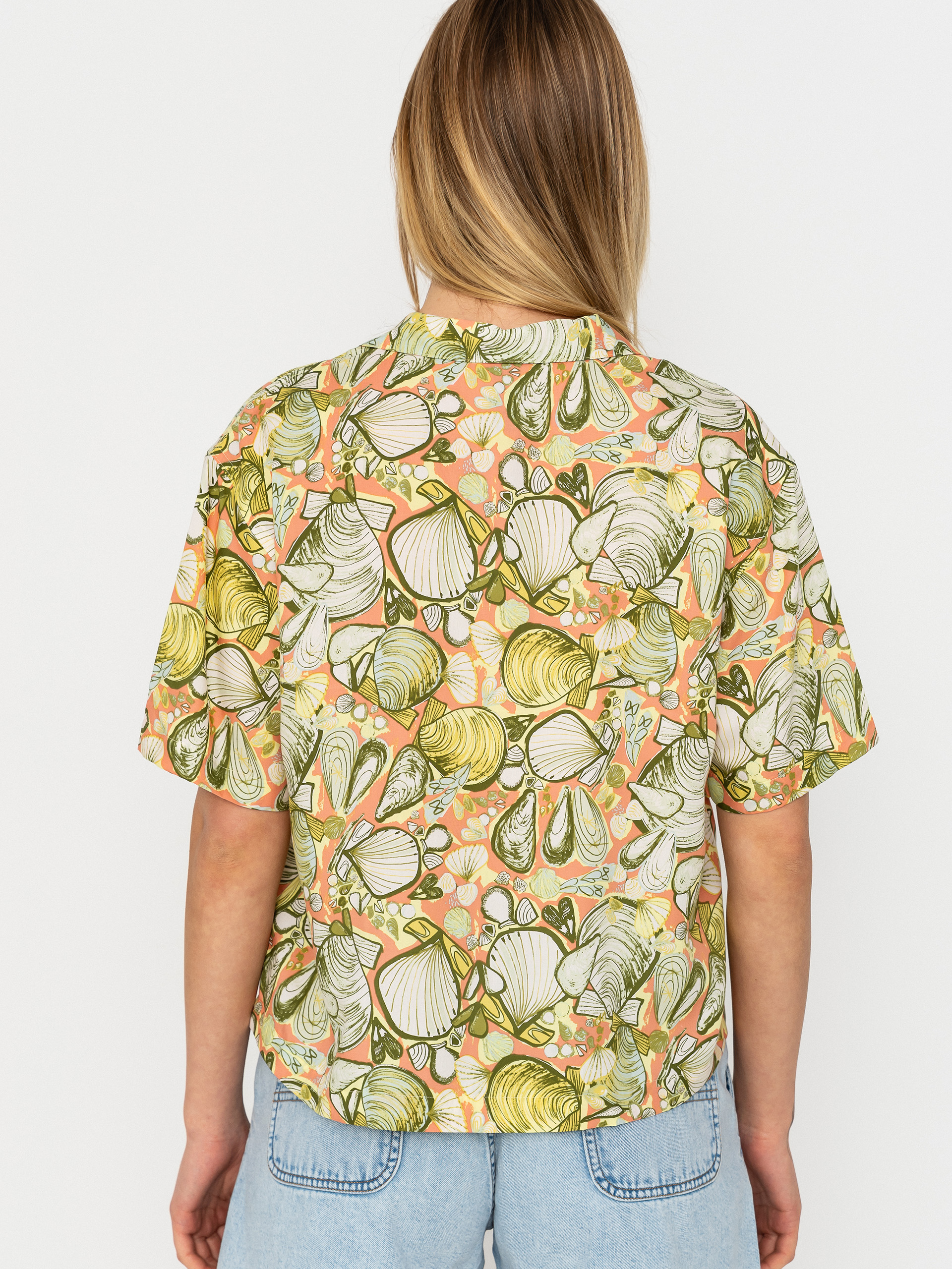 Košeľa Patagonia Tidal Threads Wmn (shelly shelly/mellow melon)