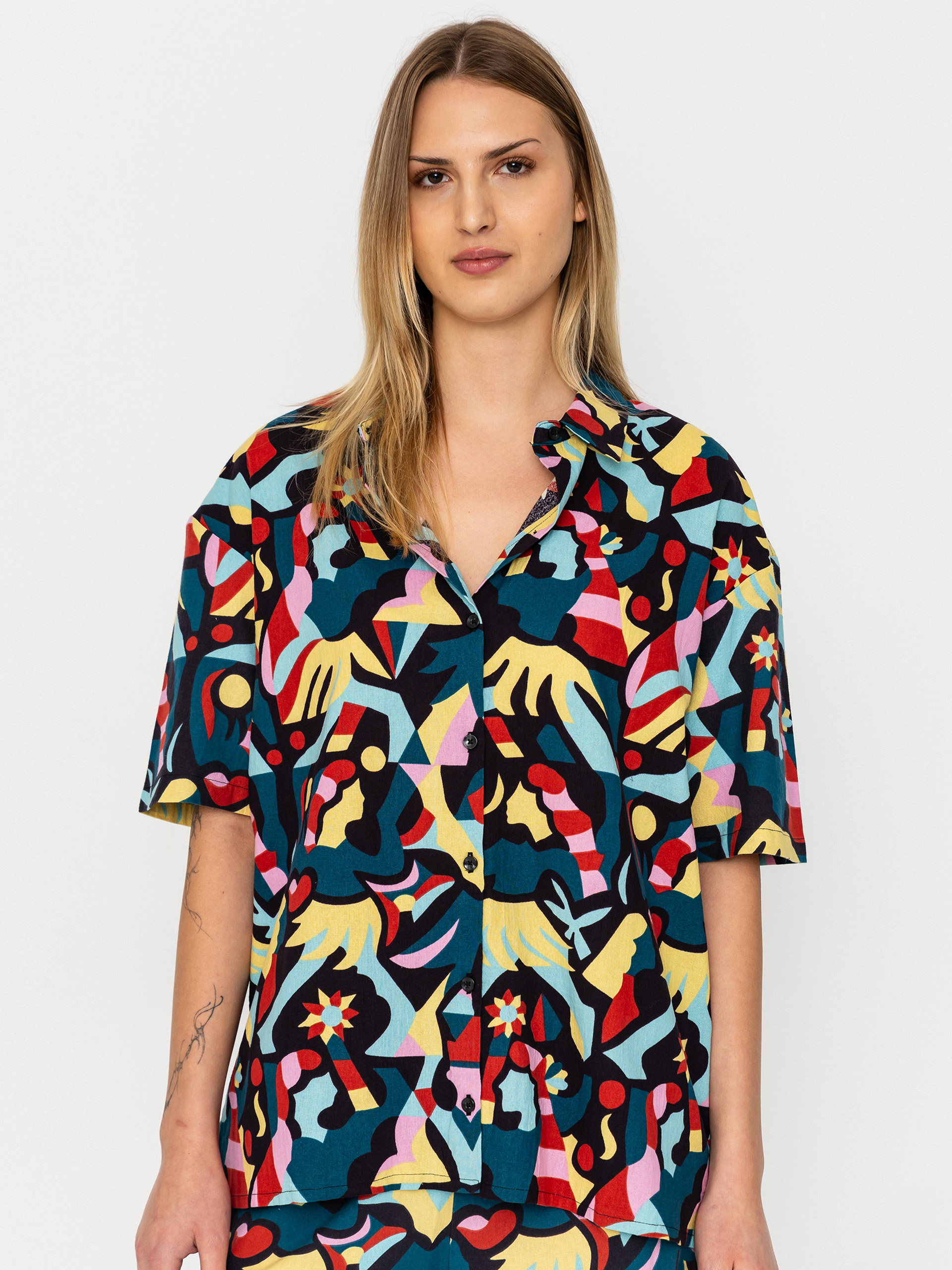 Košeľa Volcom Fa Bruno Lucas Shirt Wmn