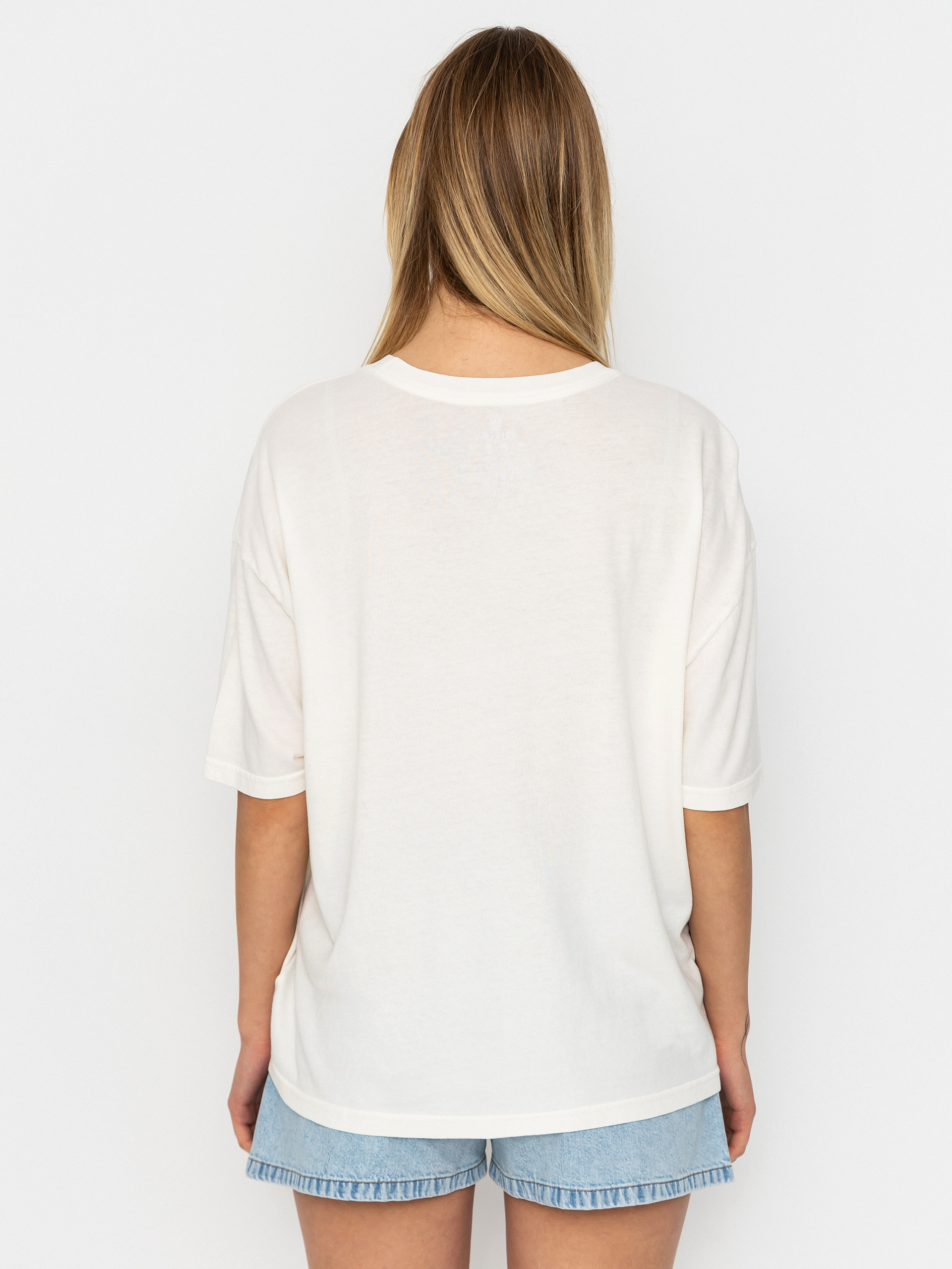 Tričko Brixton The Getaway Oversized Bf Wmn (vintage white)