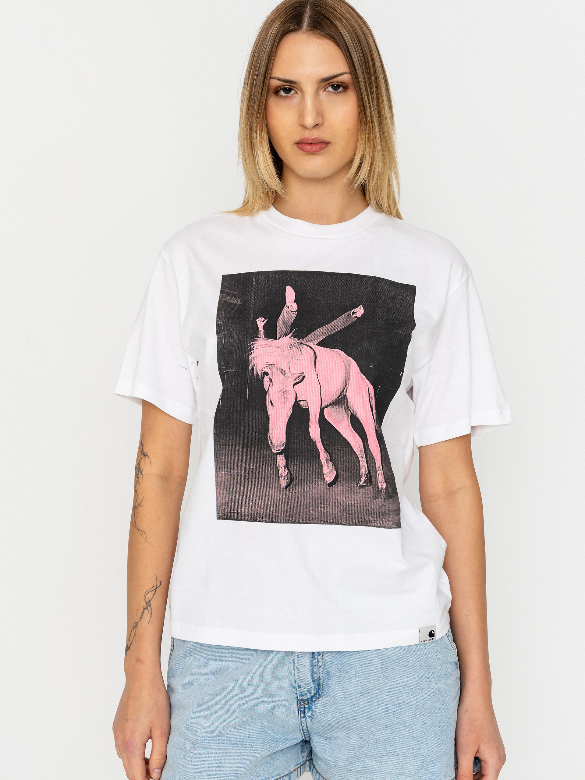 Tričko Carhartt WIP Sean Hamilton Wmn