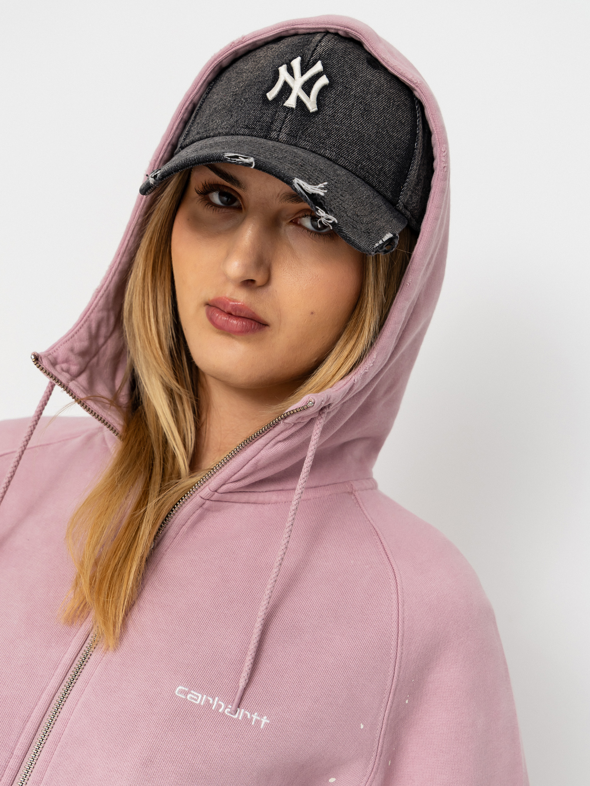 Mikina s kapucňou Carhartt WIP Painter ZHD Wmn (hortensia)