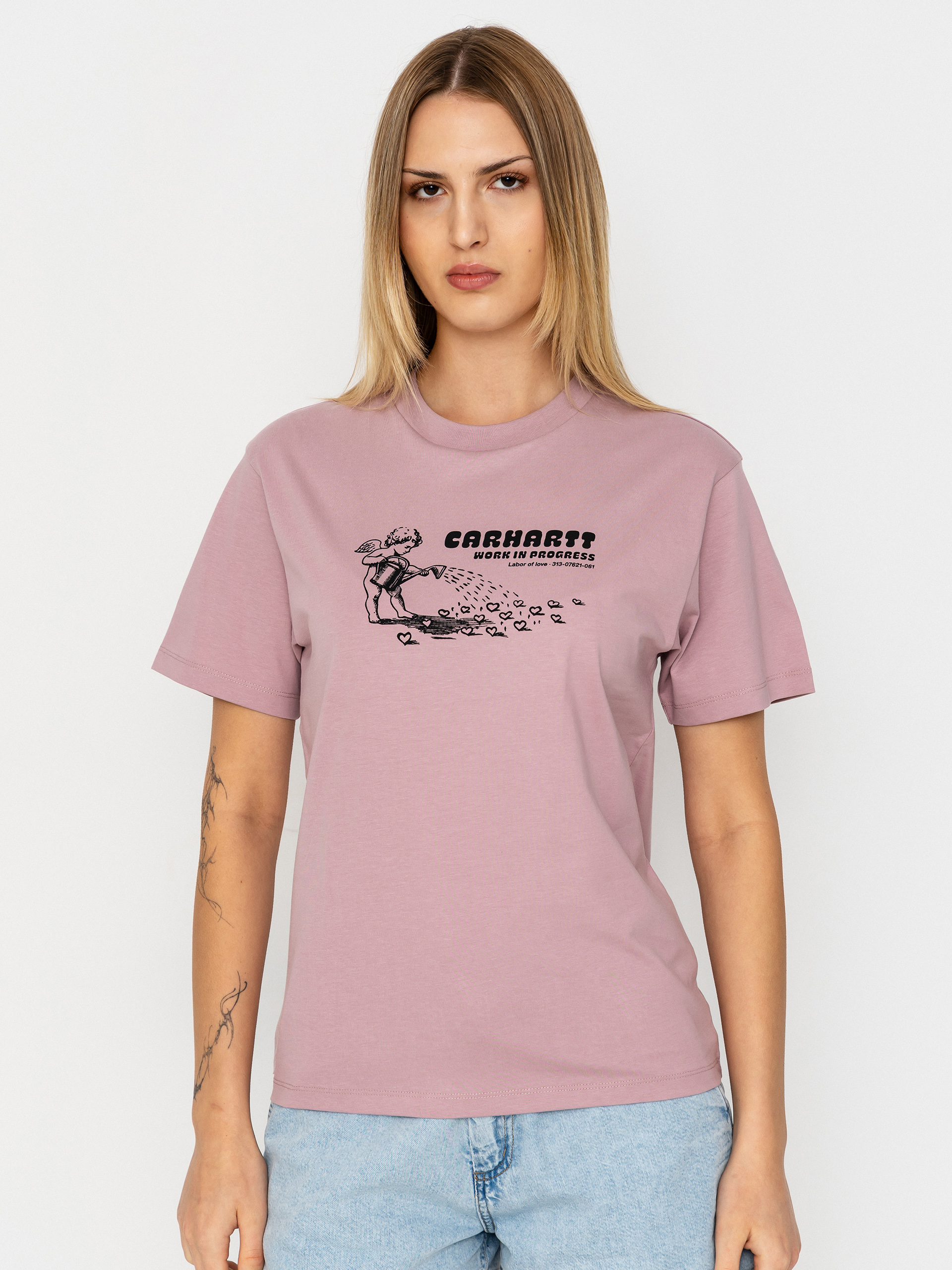 Triu010dko Carhartt WIP Bumper Sticker Wmn (hortensia)