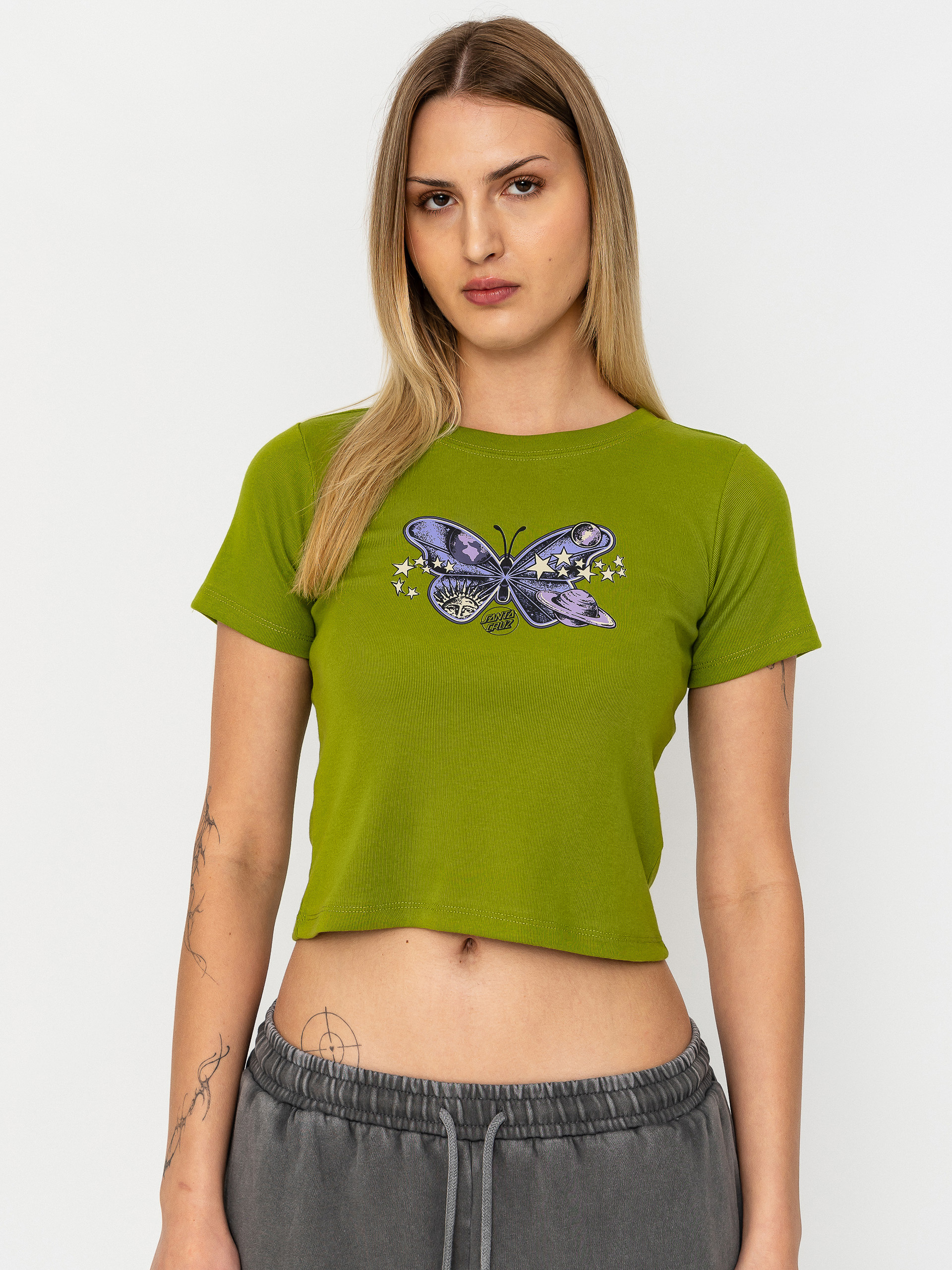 Tričko Santa Cruz Galaxy Butterfly Wmn