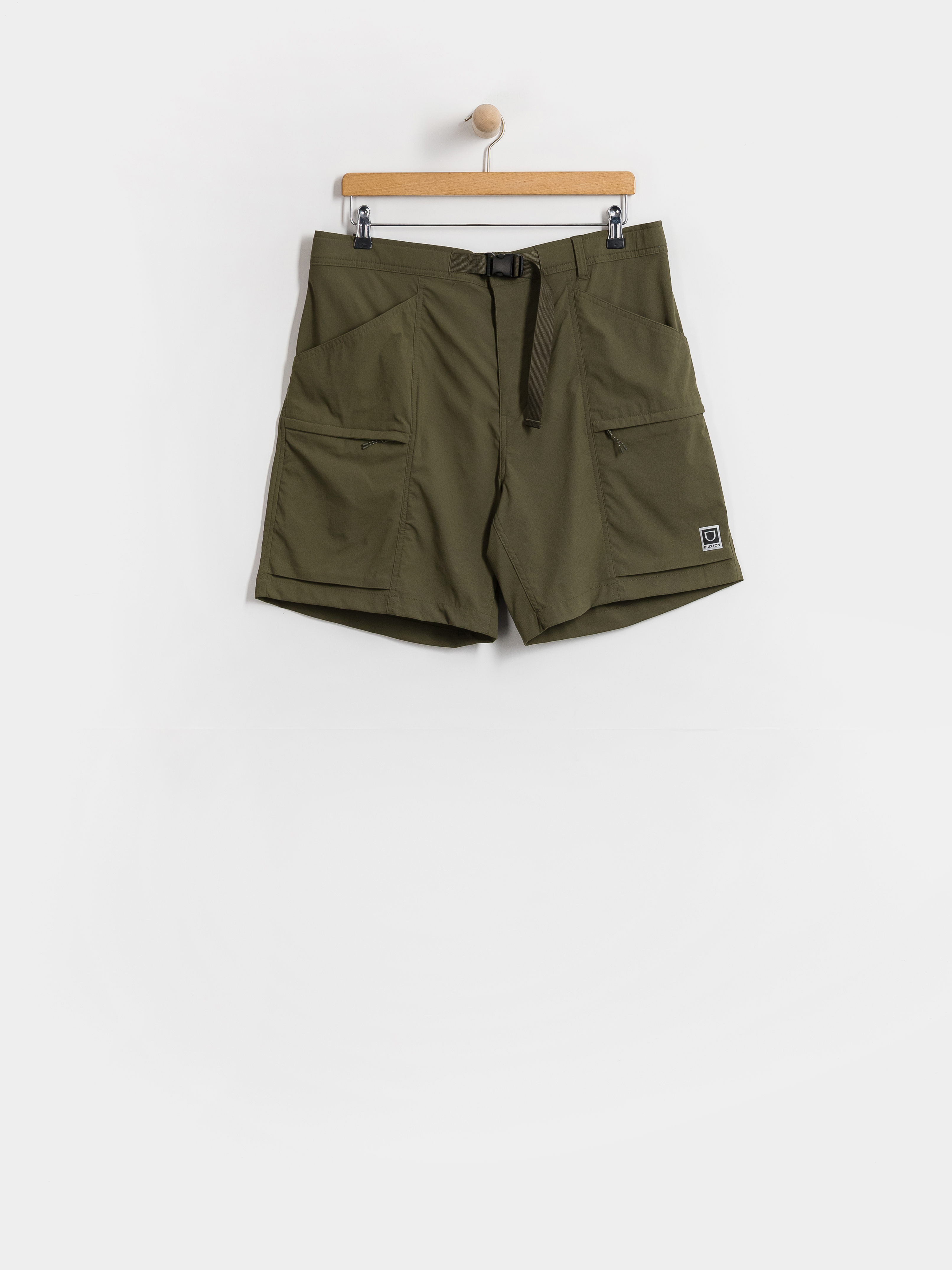 Kraťasy Brixton Journey Utility (dark olive)