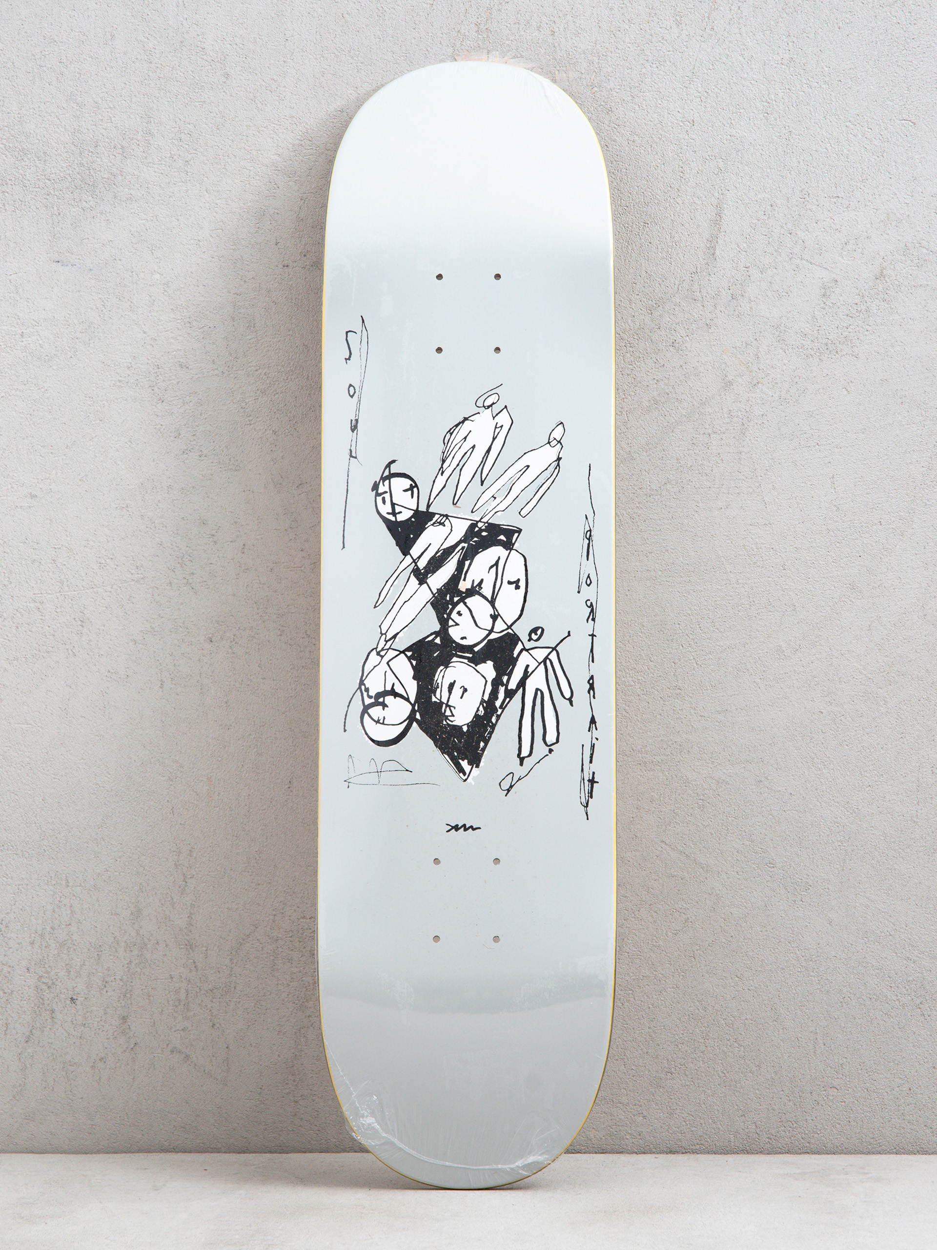 Doska Polar Skate Team Alv Soul Portrait (grey)