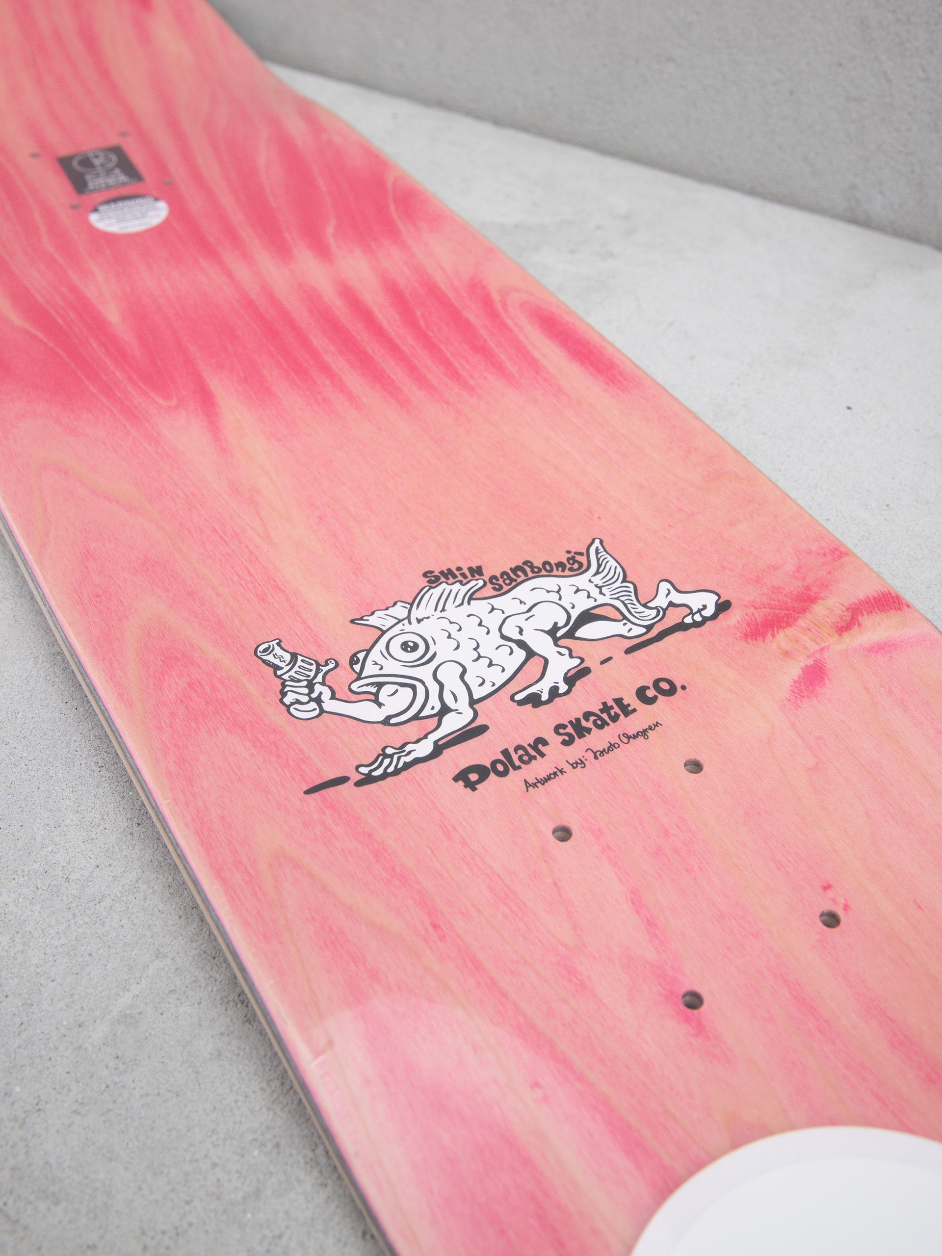 Doska Polar Skate Shin Sanbongi Bongi Boy (pink)