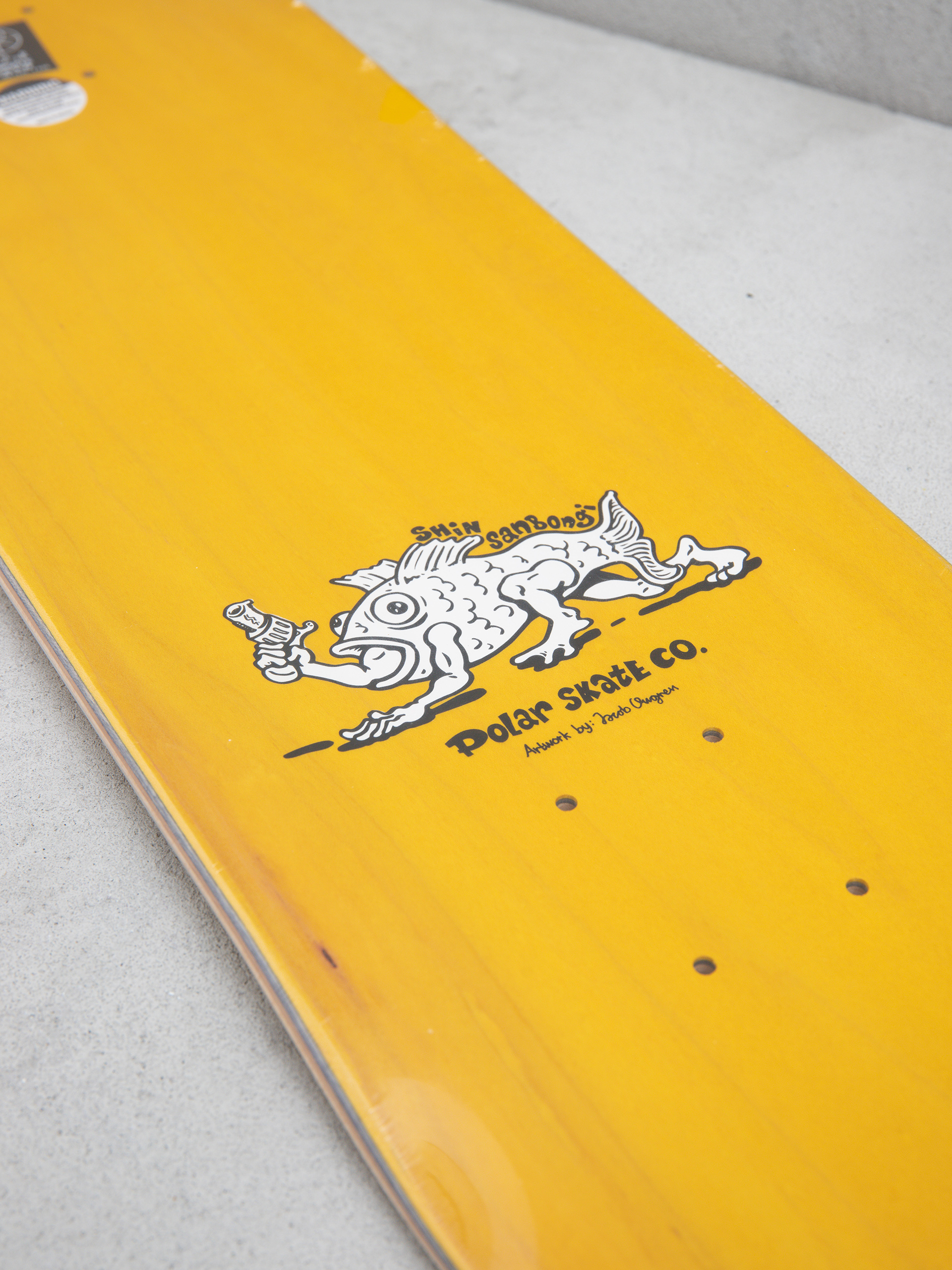 Doska Polar Skate Shin Sanbongi Bongi Boy (yellow)