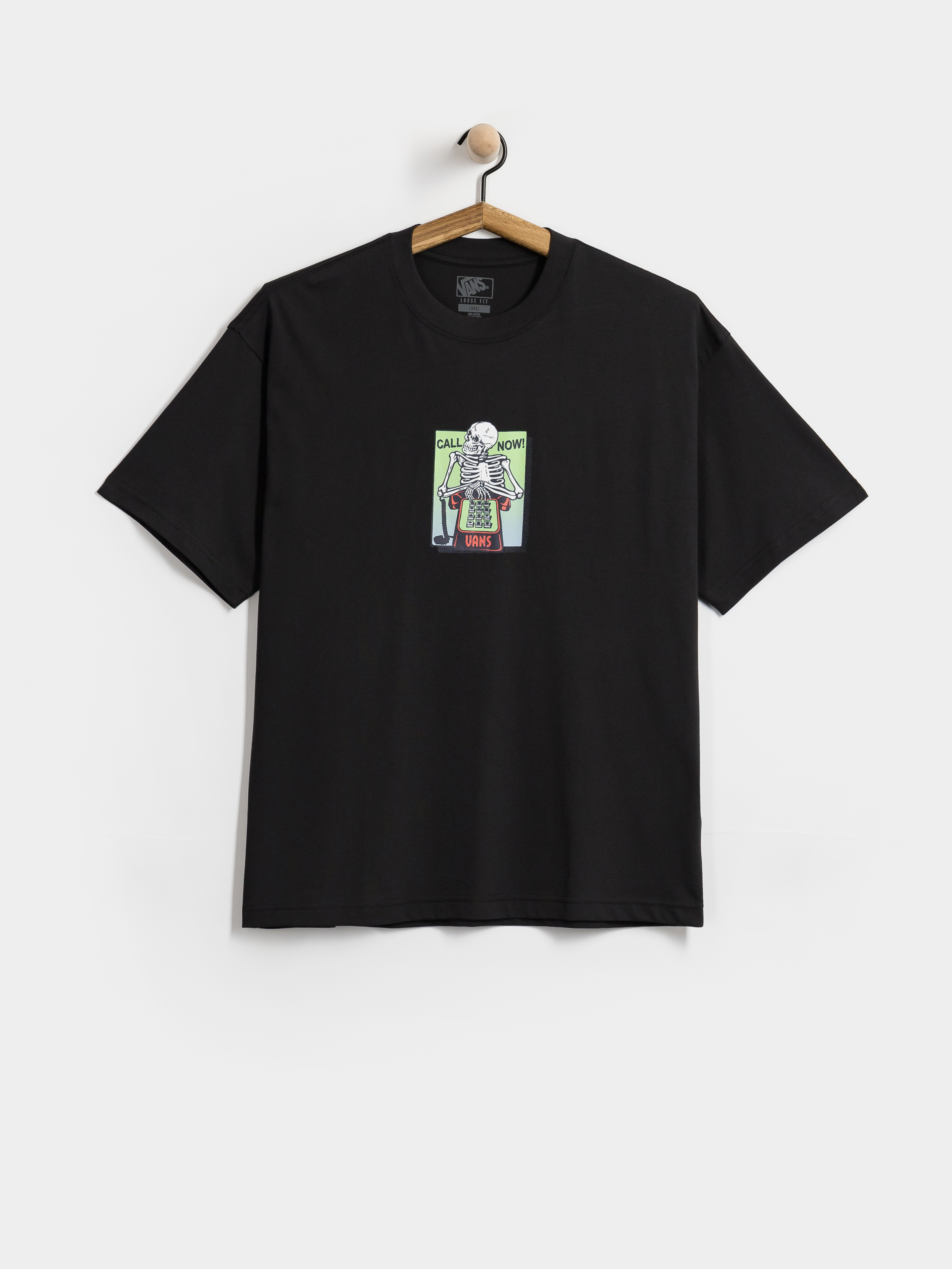 Tričko Vans Call Now (black)