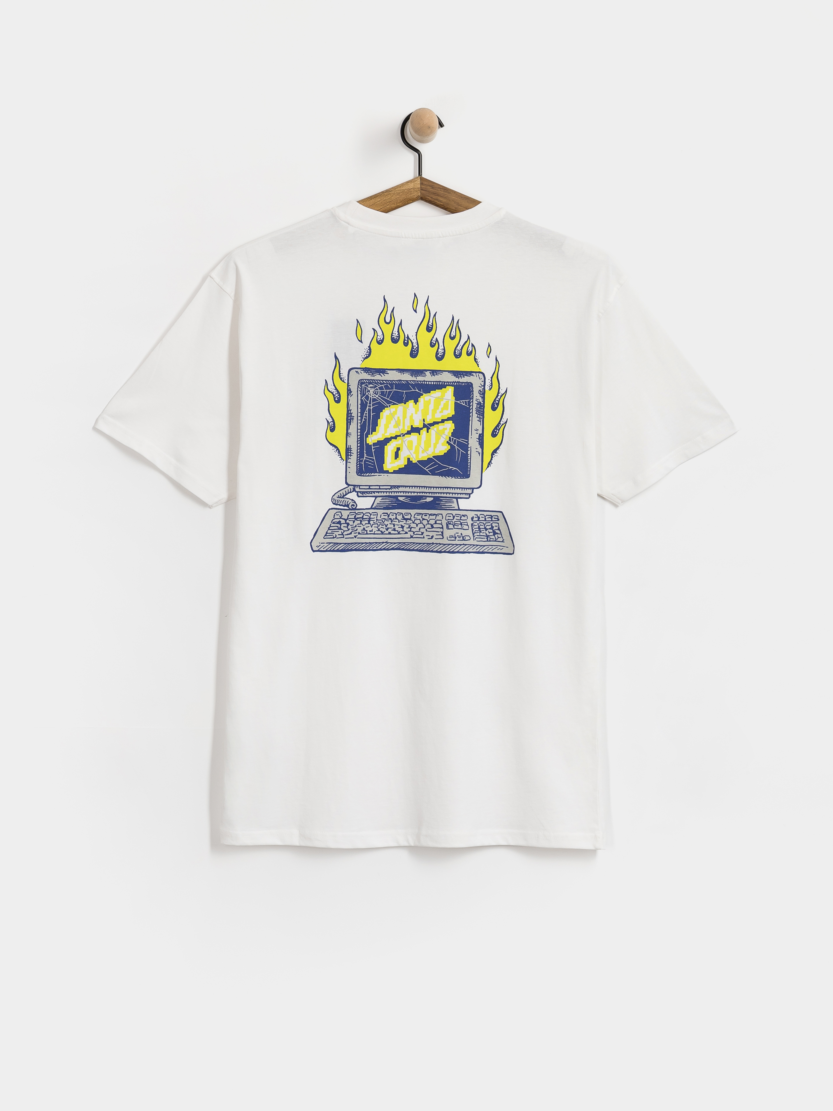 Tričko Santa Cruz Self Destruct (white)