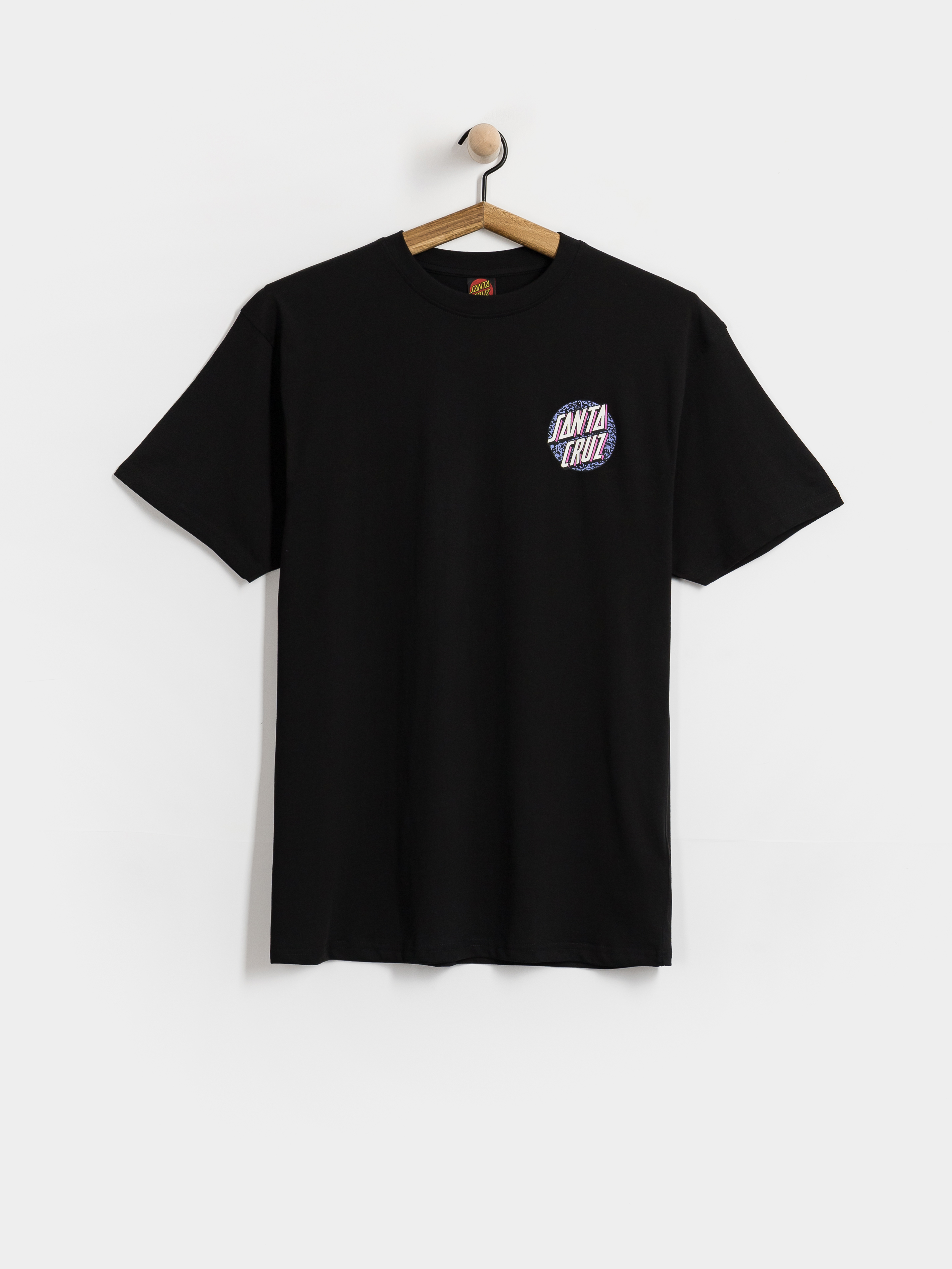 Tričko Santa Cruz Control Dot (black)
