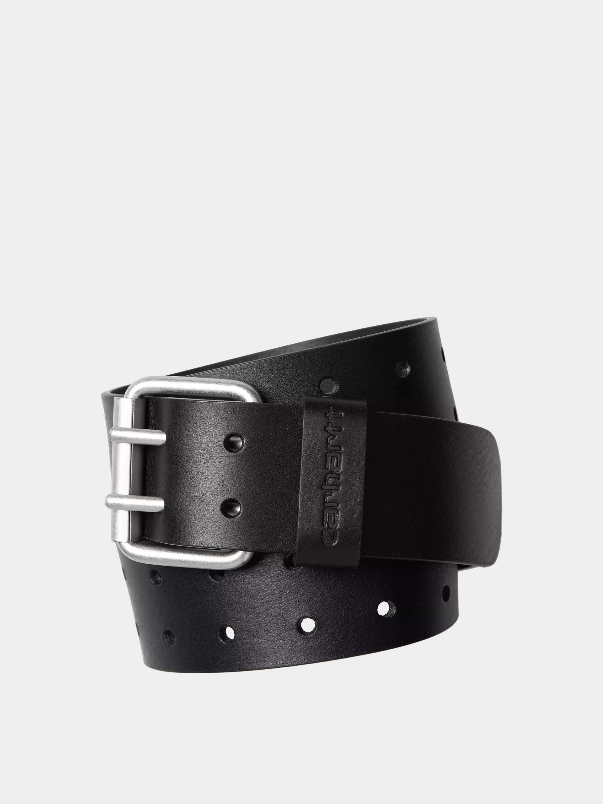 Opasok Carhartt WIP Double Script (black/silver)