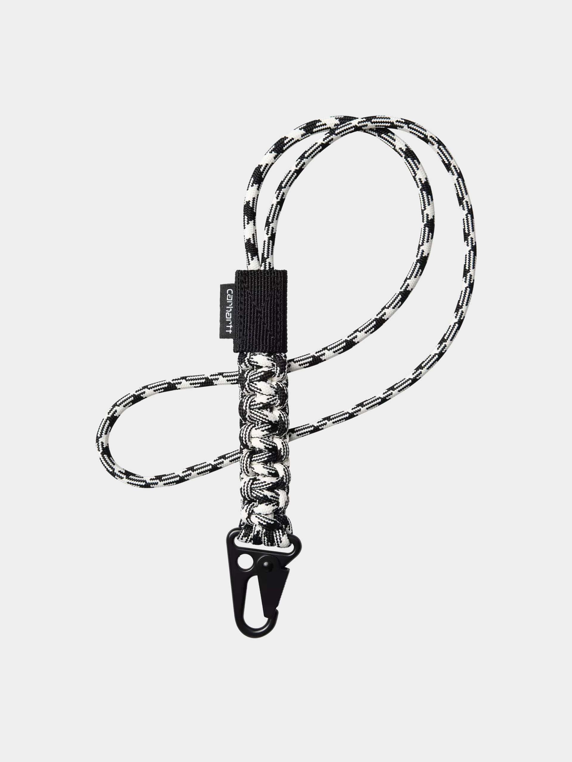 Ku013eu00fau010denka Carhartt WIP Rope Keychain (wax/black)