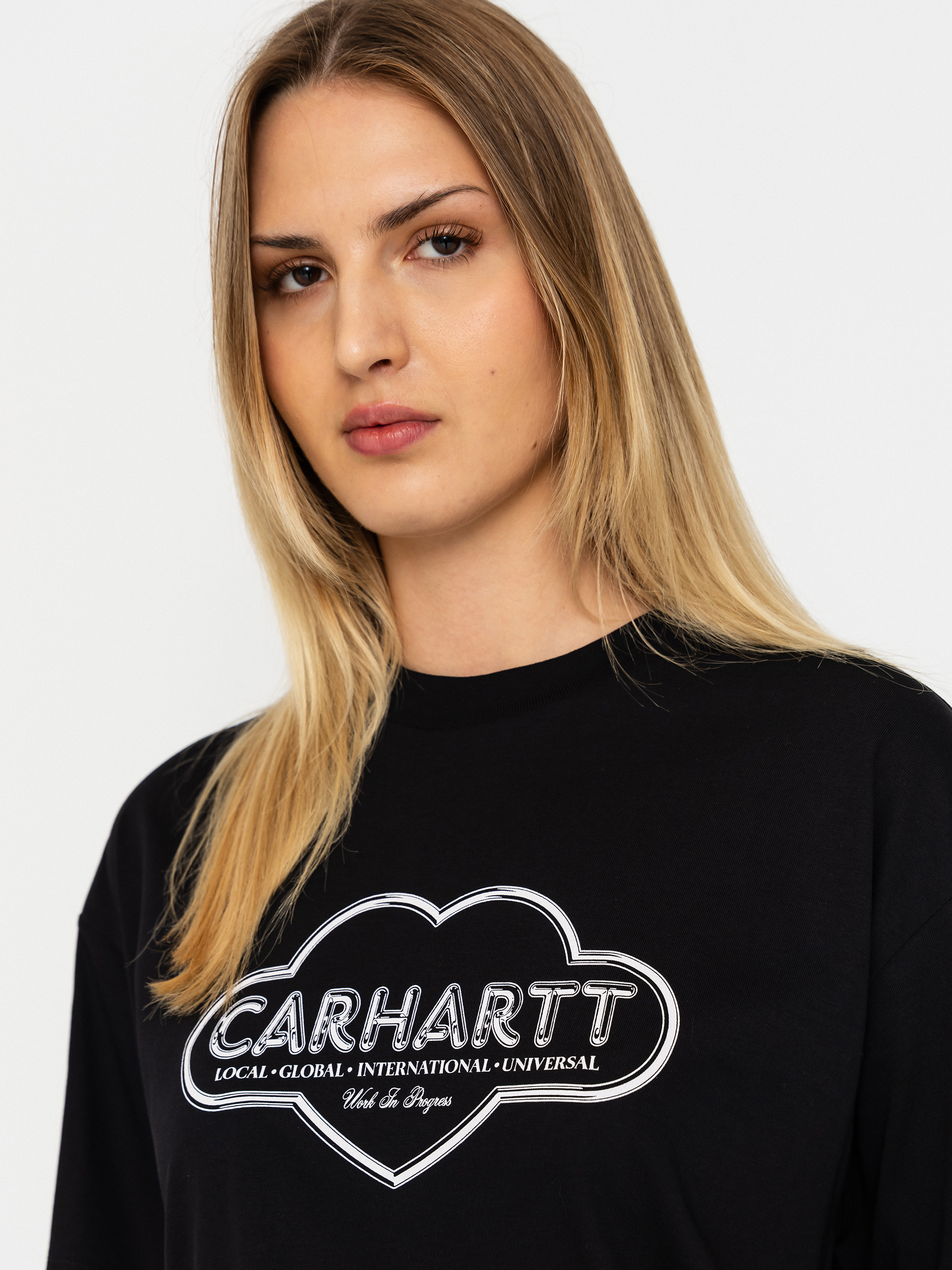 Tričko Carhartt WIP Cloud Heart Wmn (black)