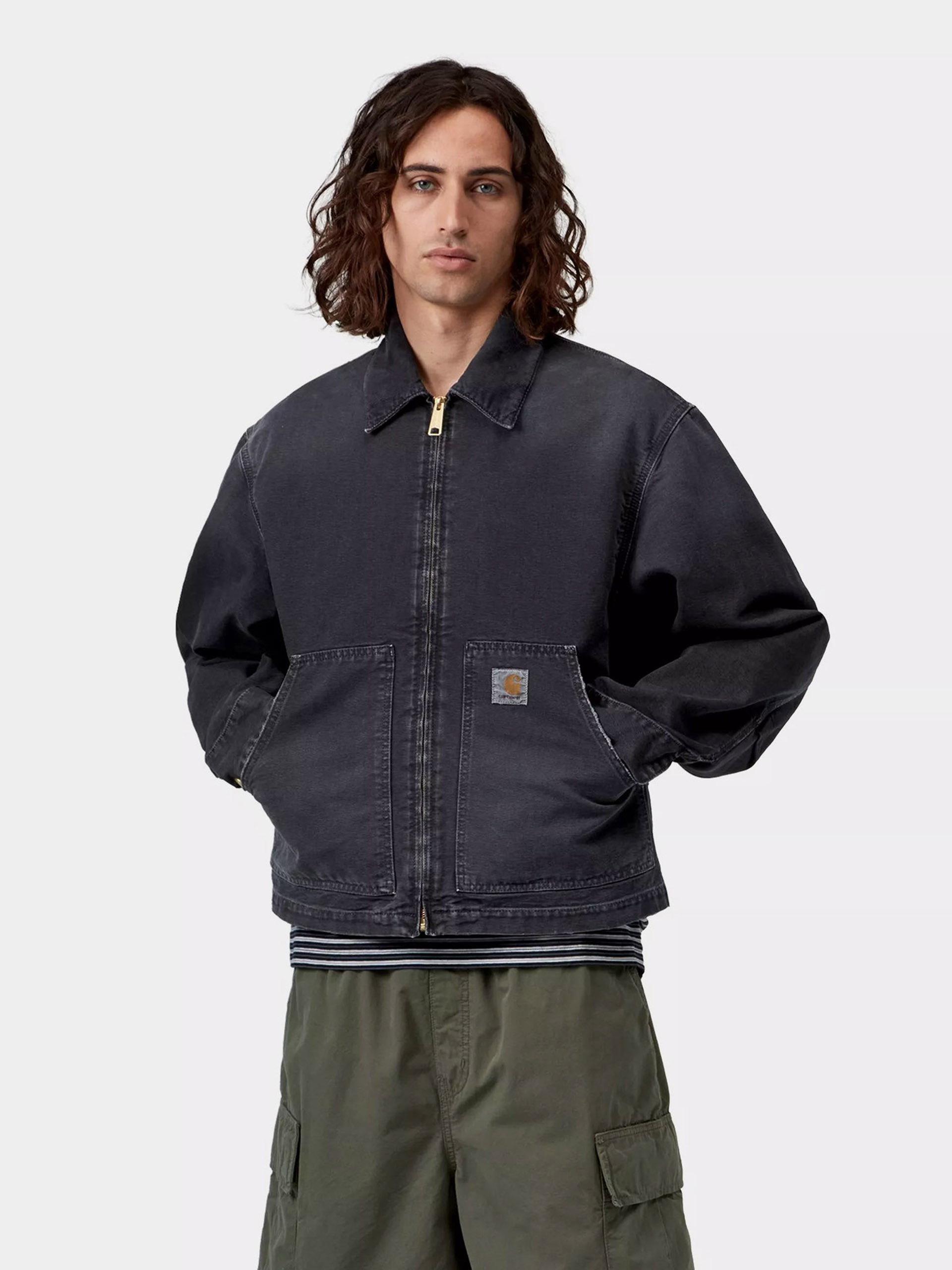 Bunda Carhartt WIP OG Arcan (black/black)